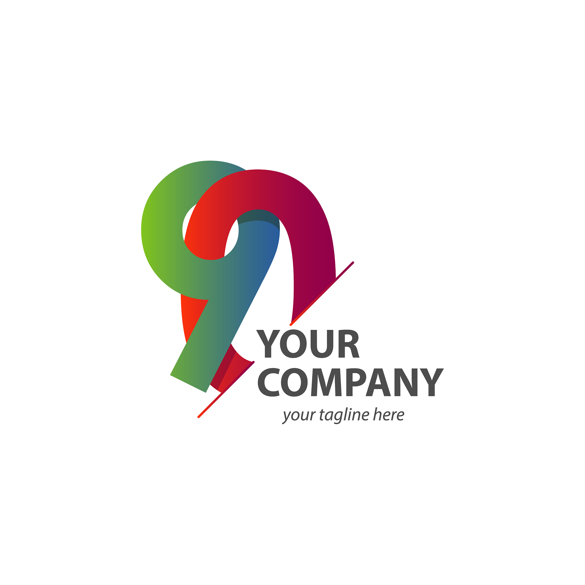 90 year anniversary template design
