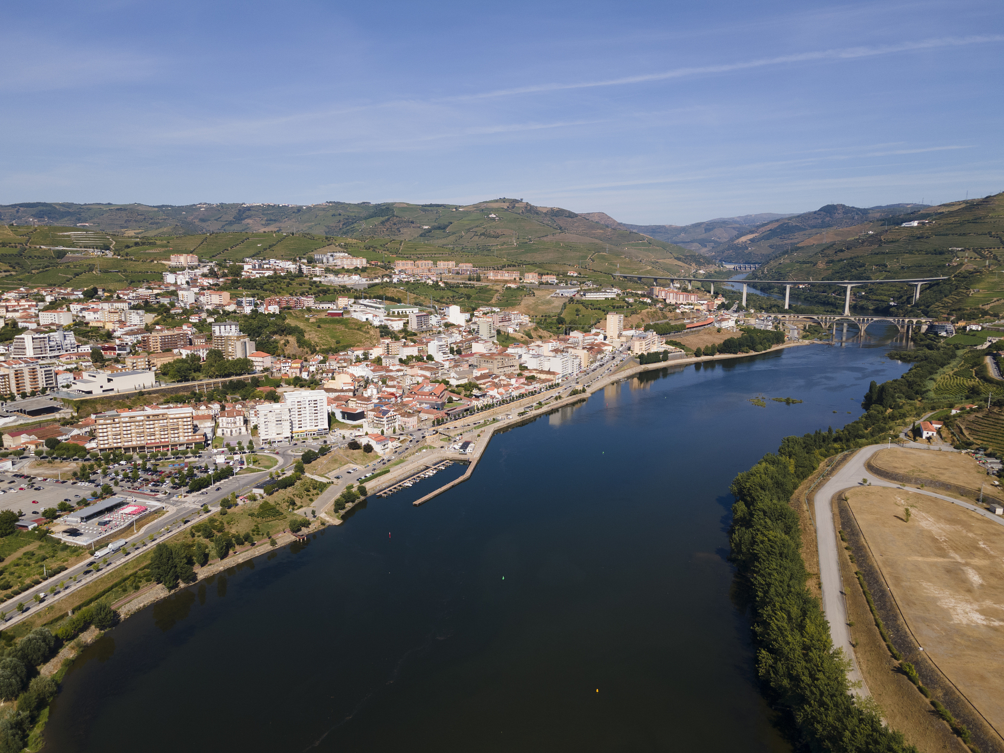peso da régua in douro valley, portugal