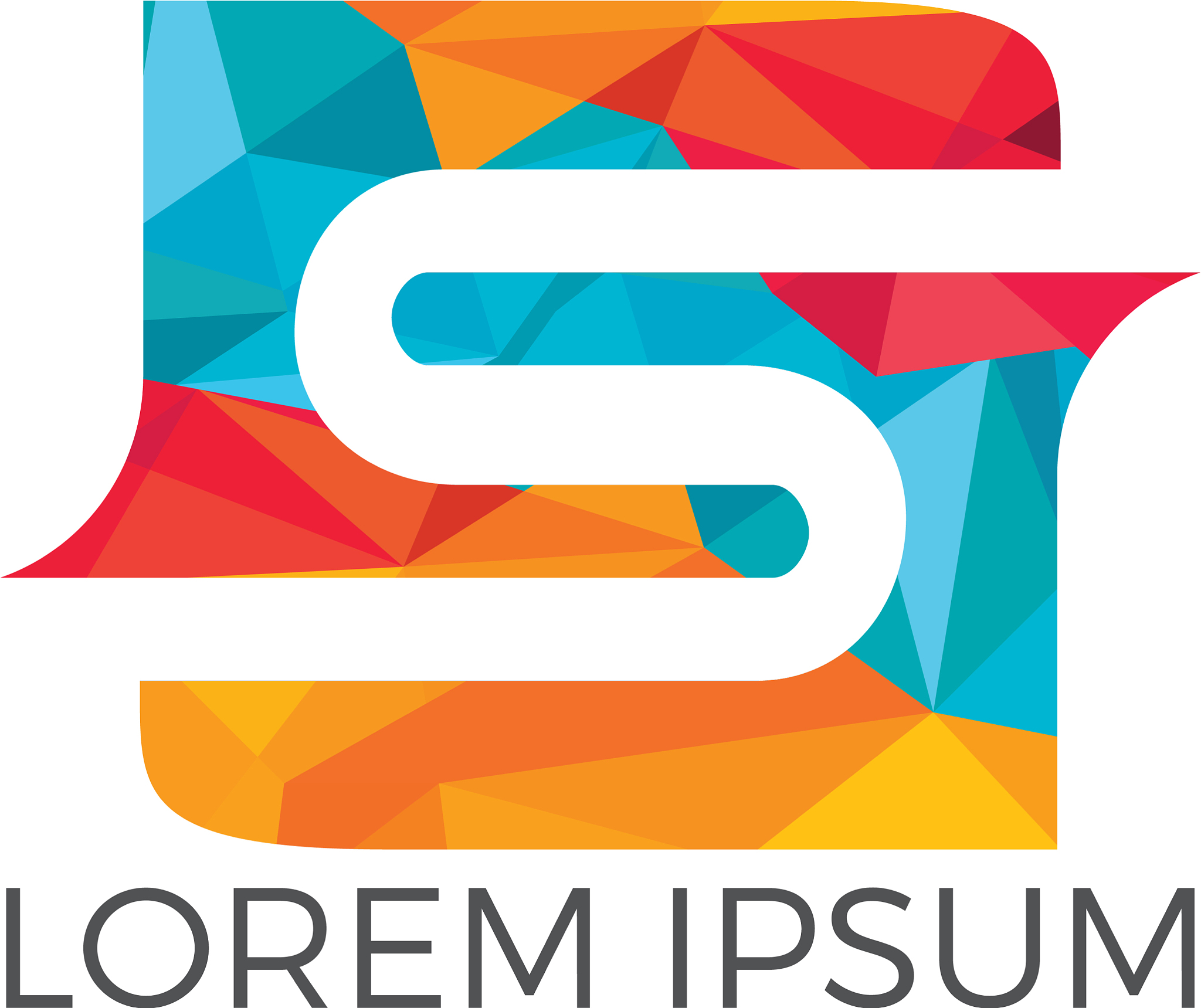 creative letter s logo design