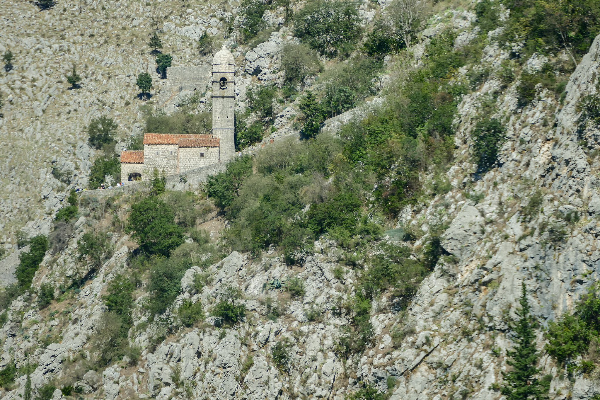 european landscape view in montenegro