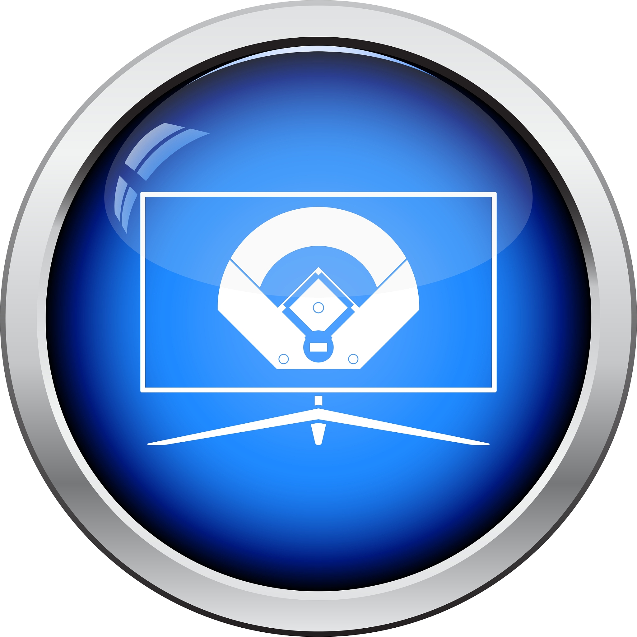 baseball tv translation icon