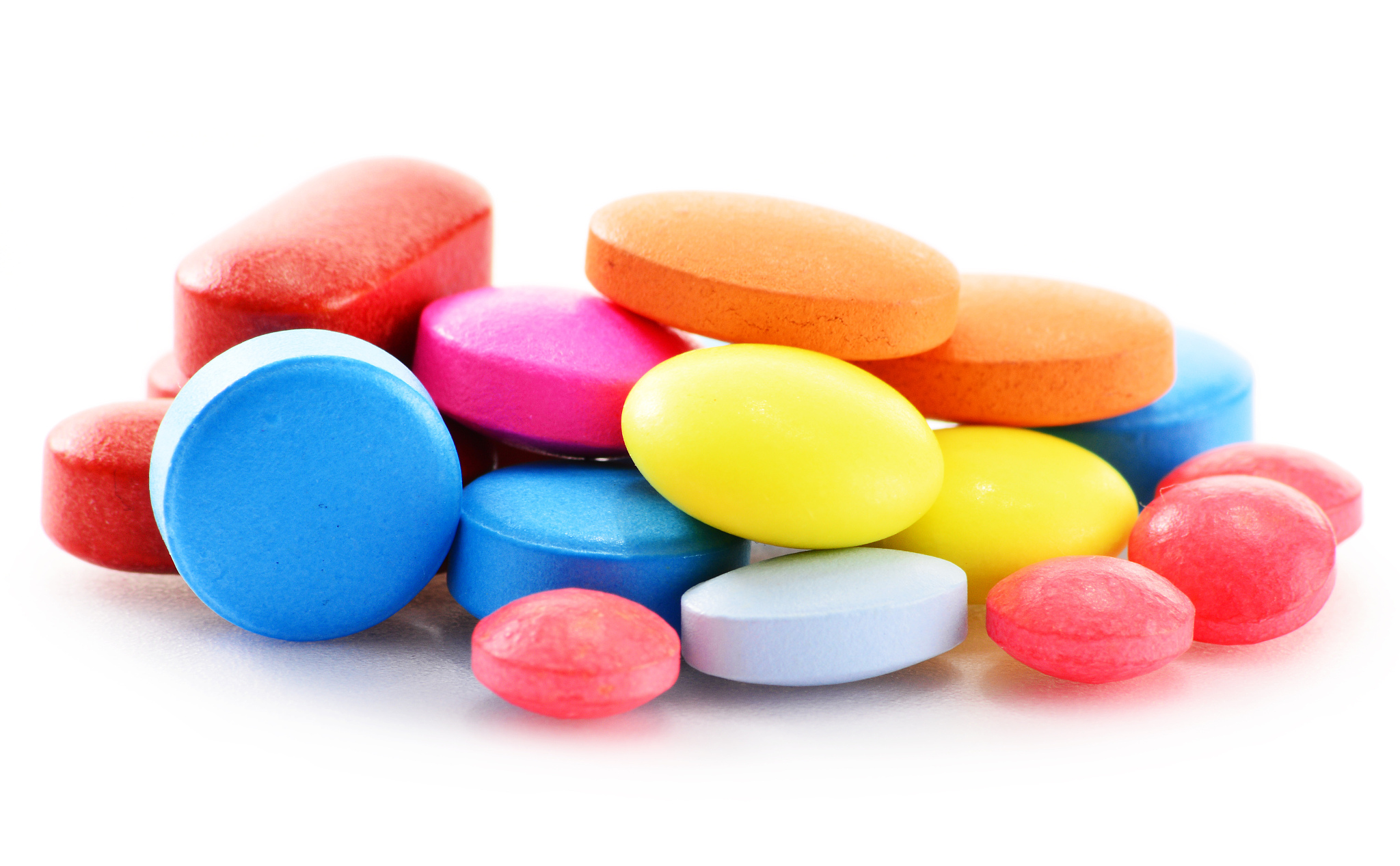 composition with drug pills