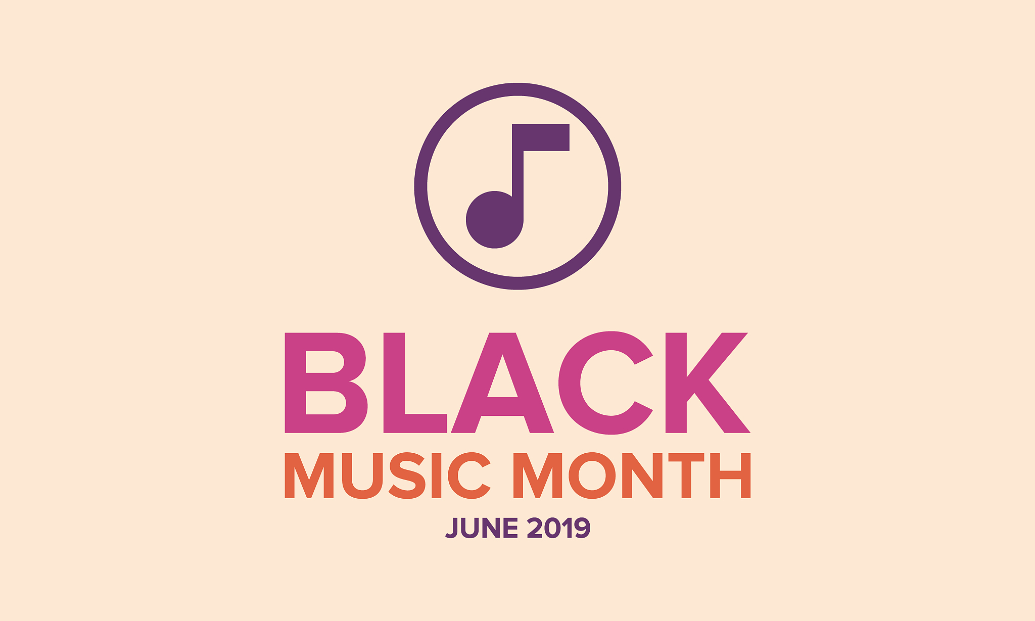 black music month in june. african-american music appreciation m
