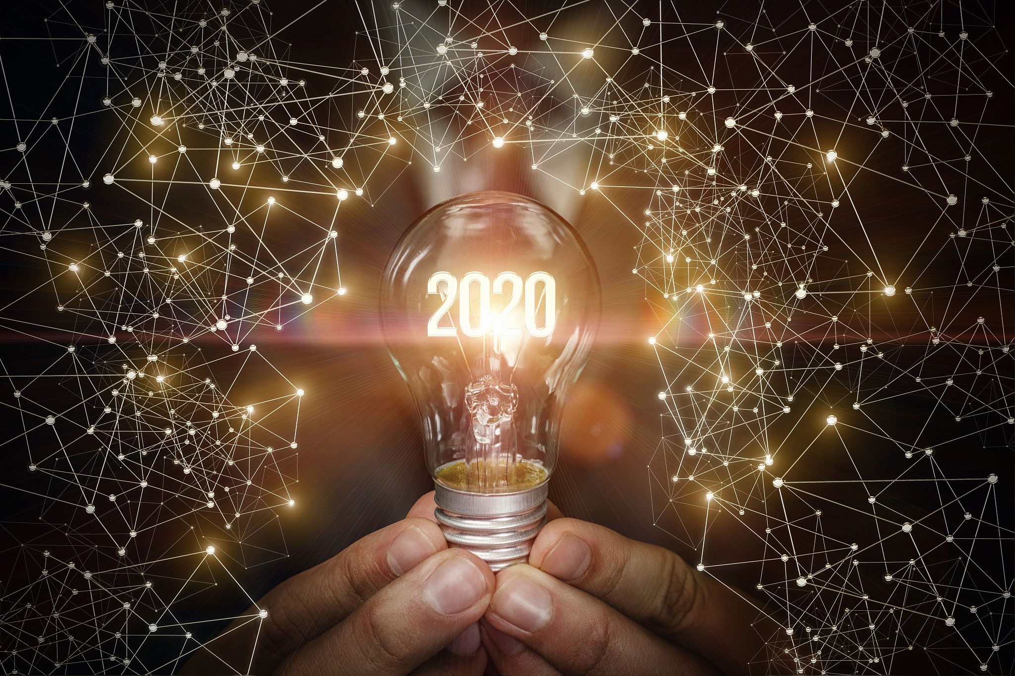 the concept of a new year with new ideas.