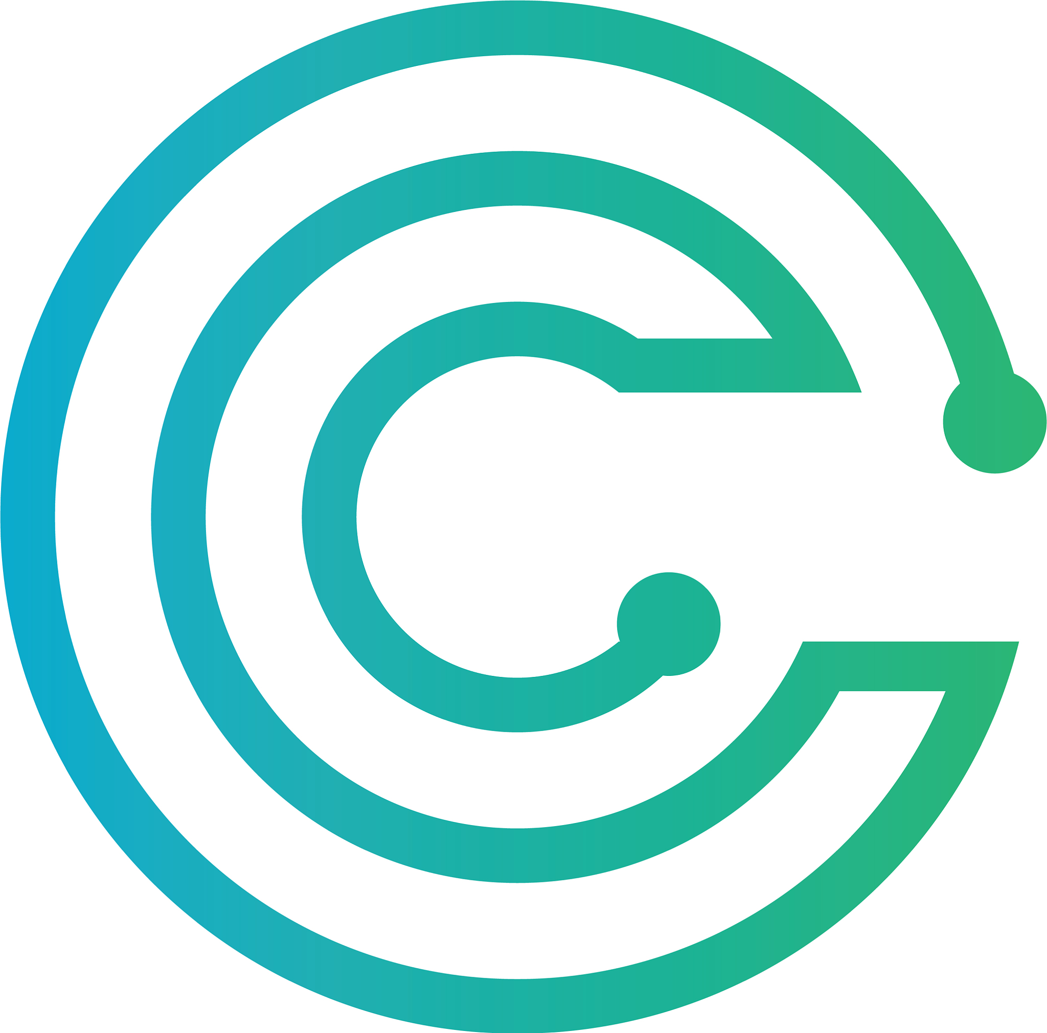 c letter logo template