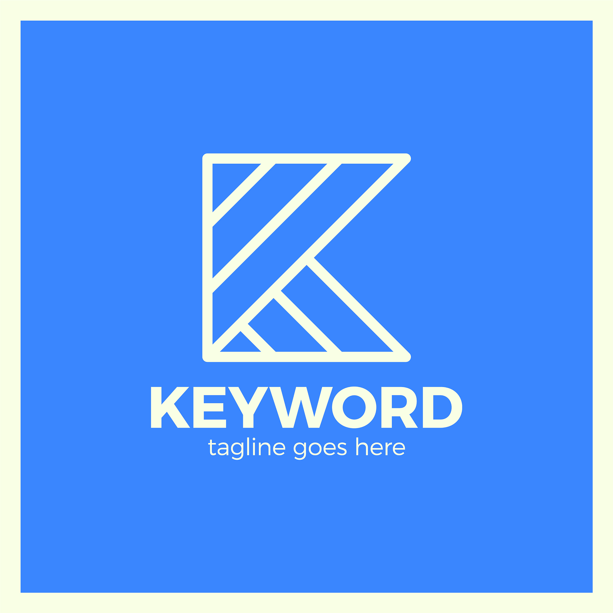 keyword logo letter k