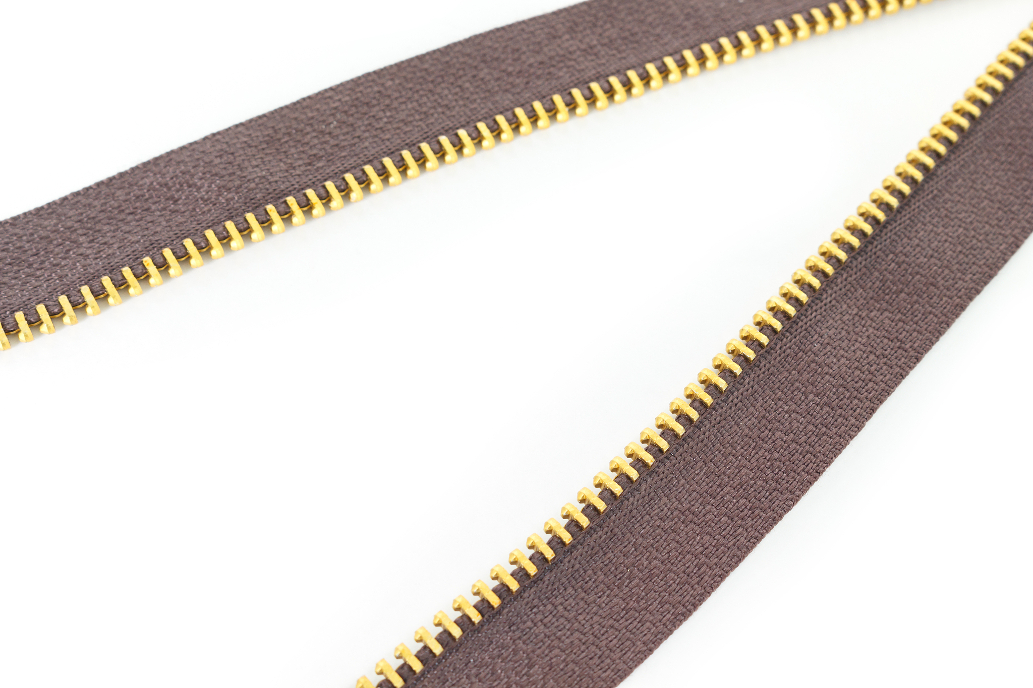 zipper object on white background