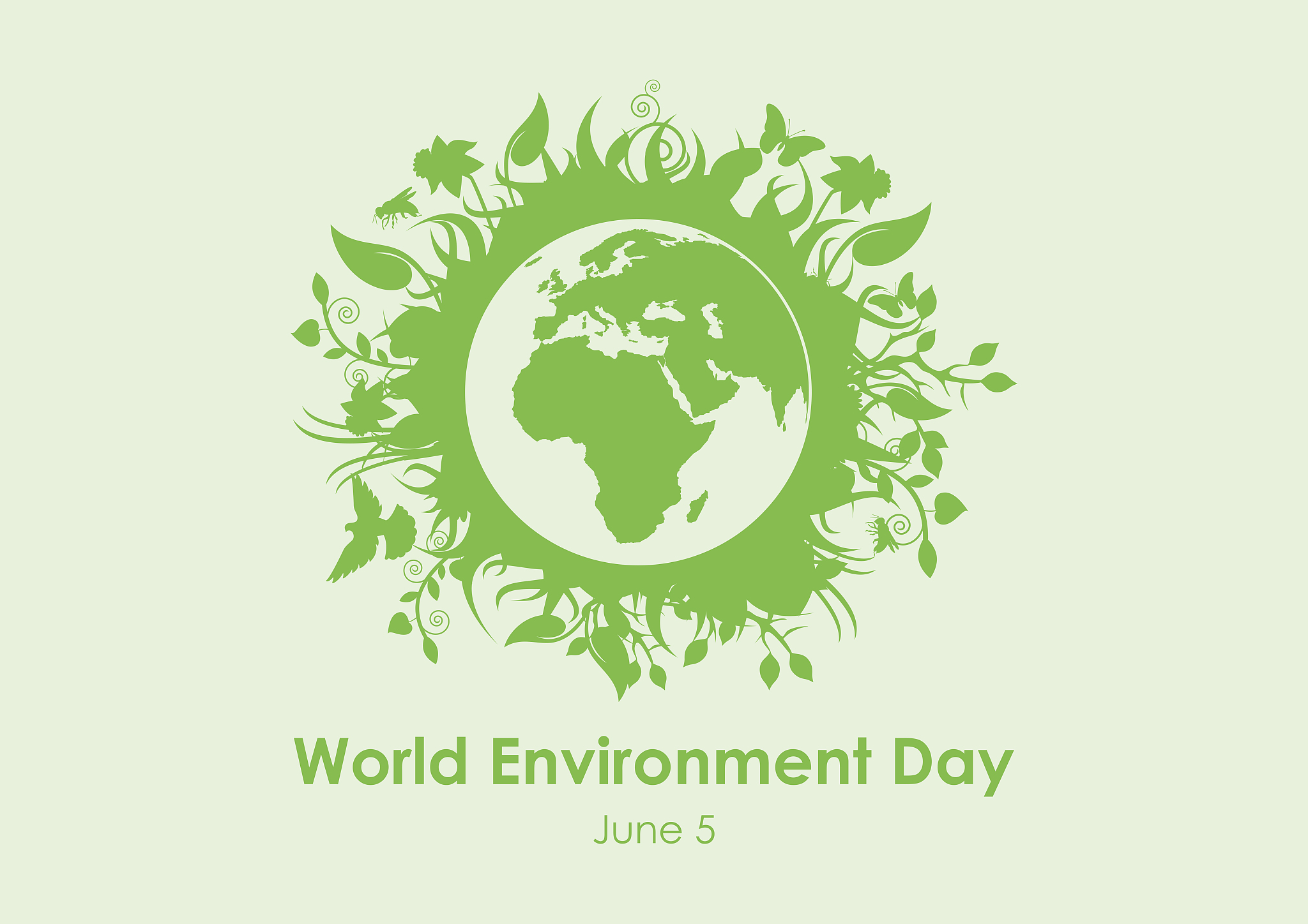 world environment day vector