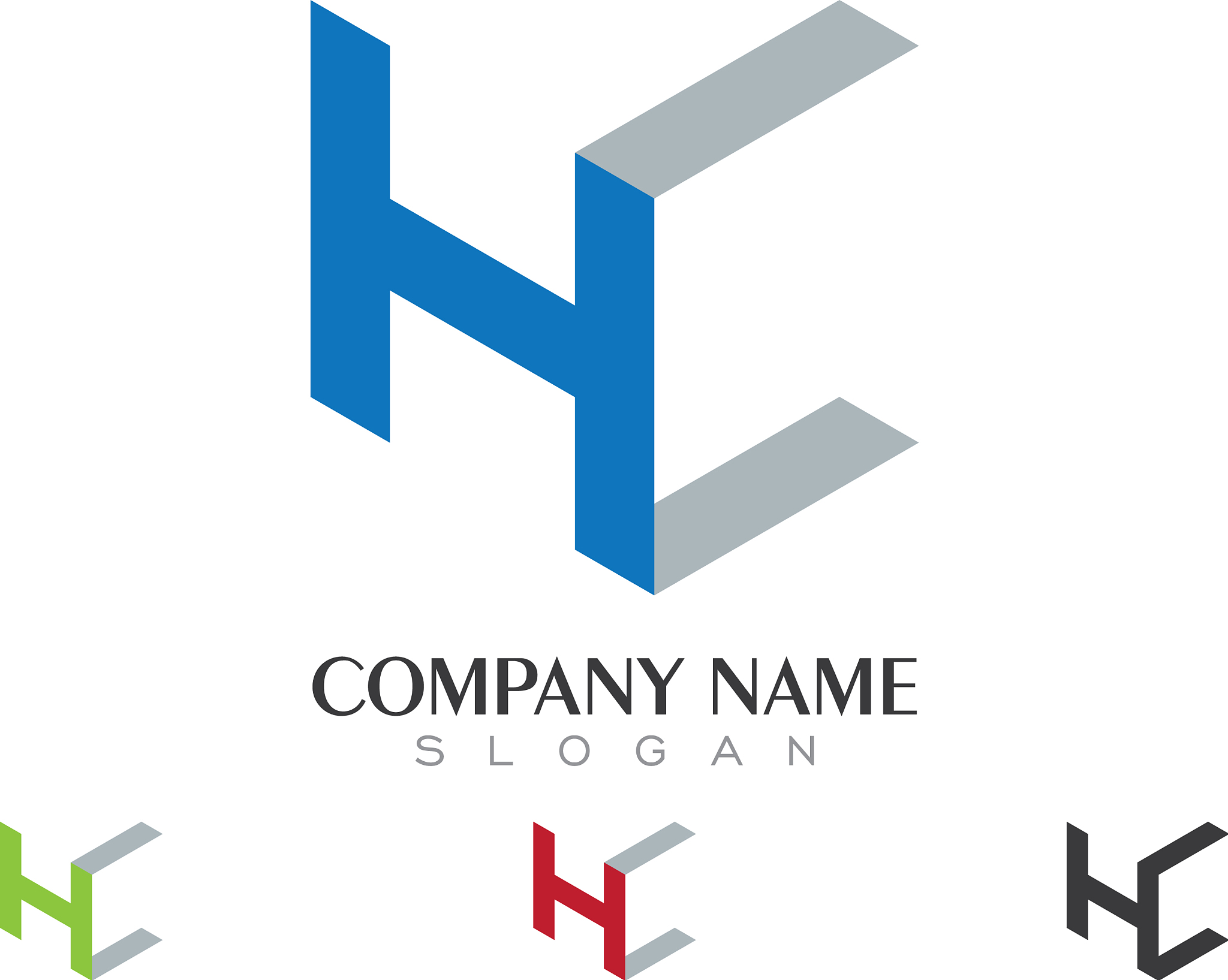 h letter logo
