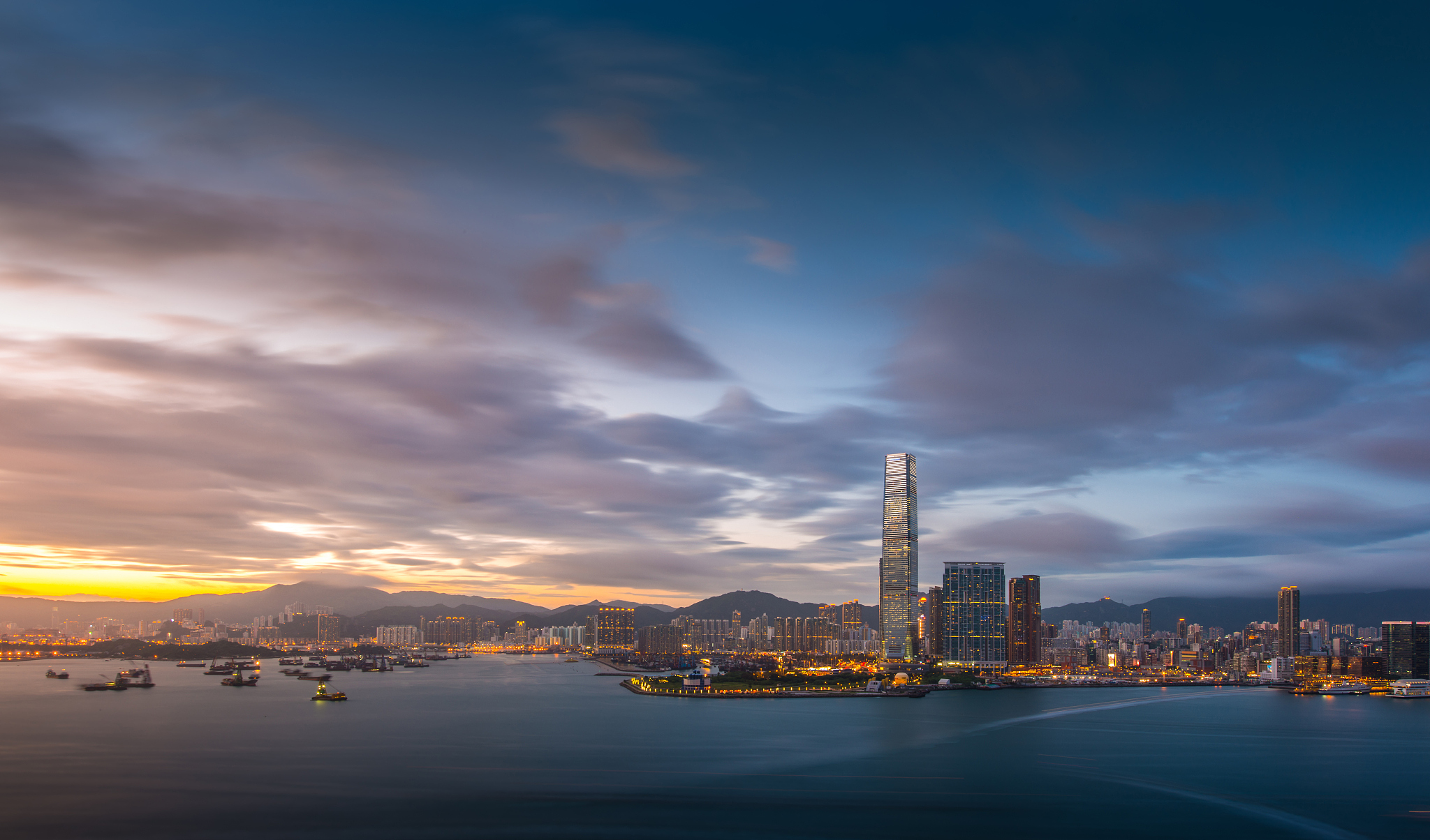 sunset view