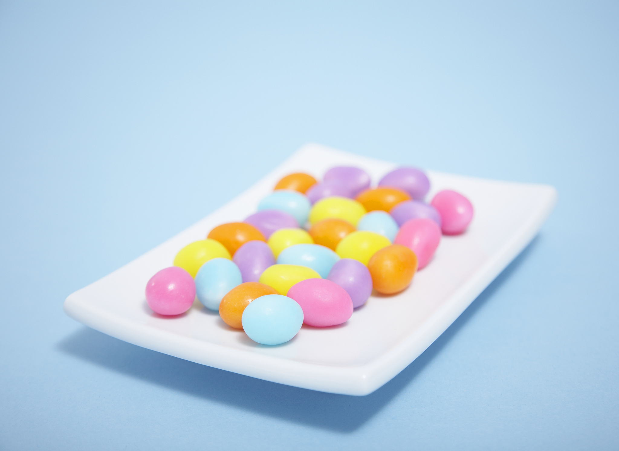 candy on serving tray