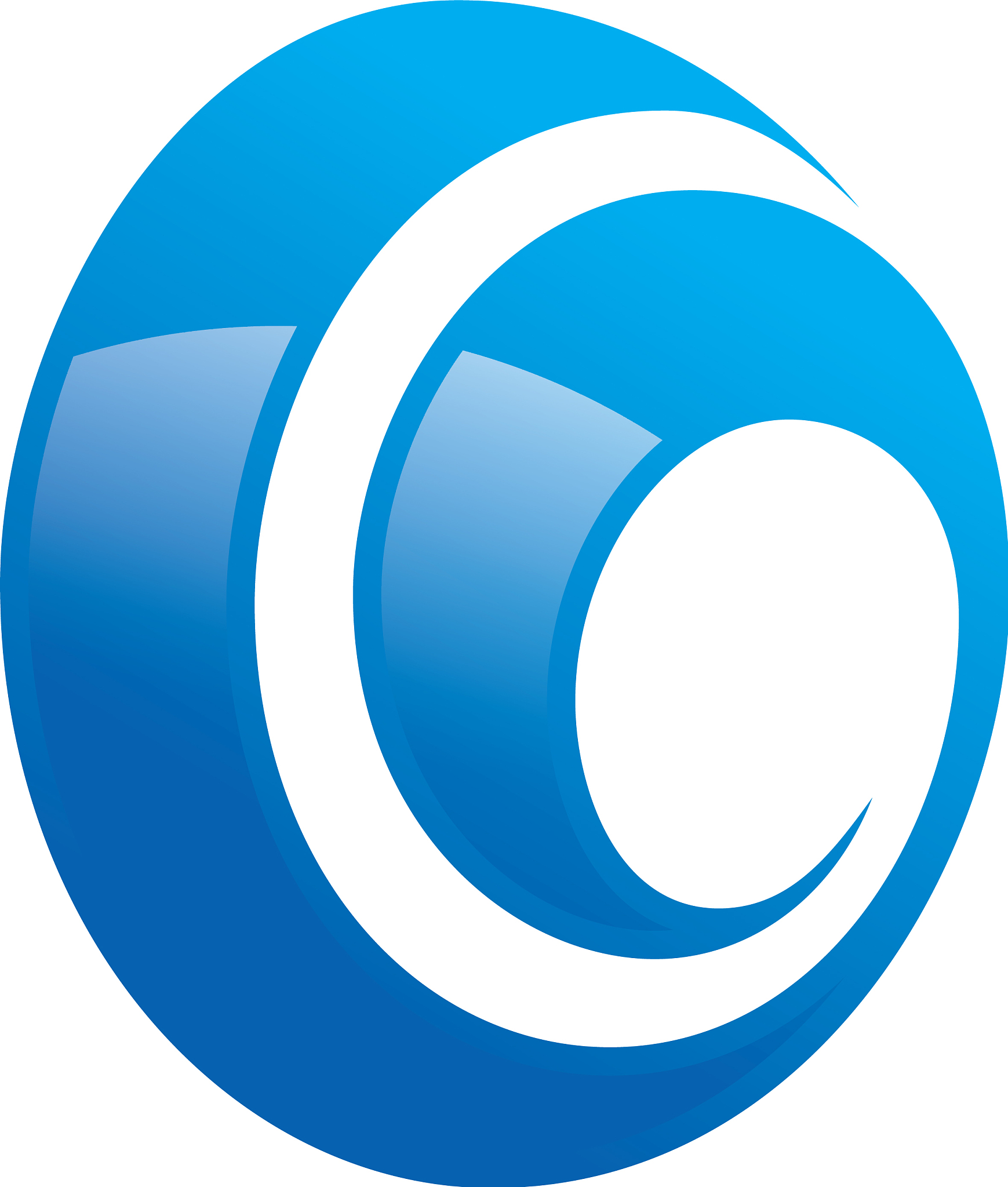 swirl abstract circle logo