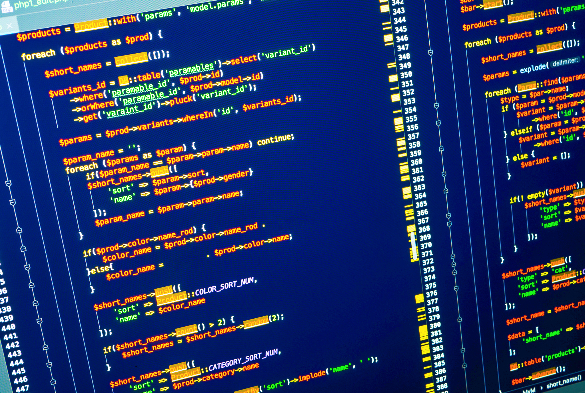 programming. web developing on the php language. orange php on d