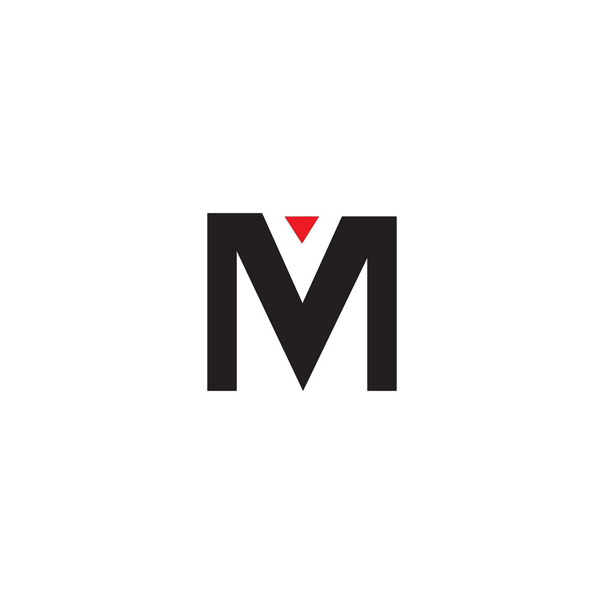 m字母标志模板自由矢量