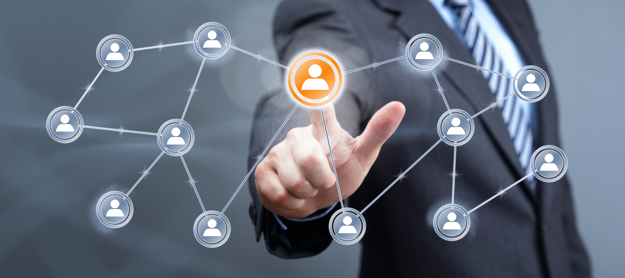 social media interface