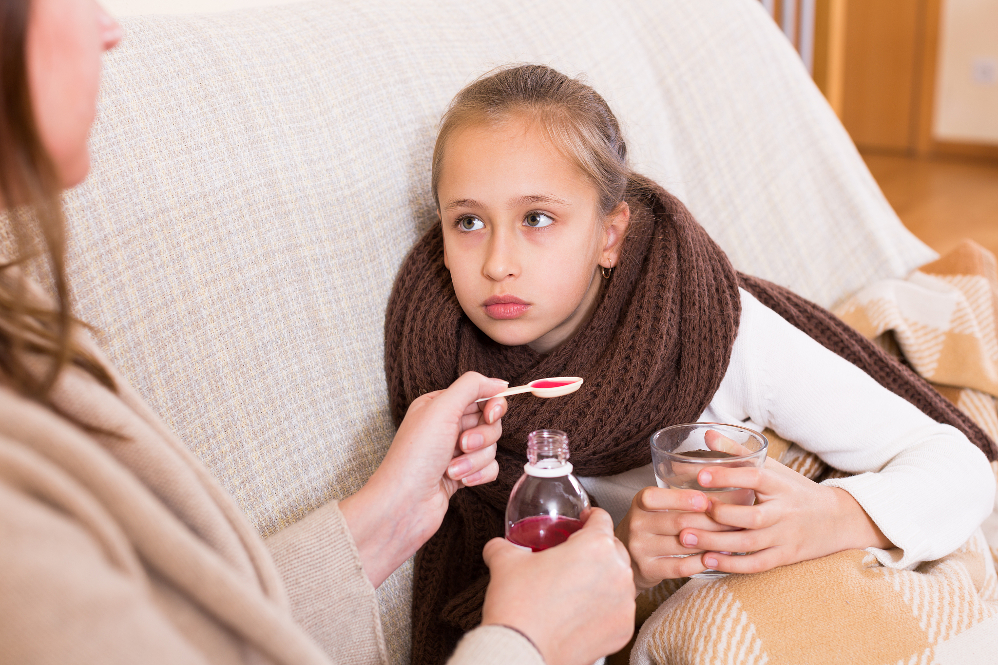 sick daughter