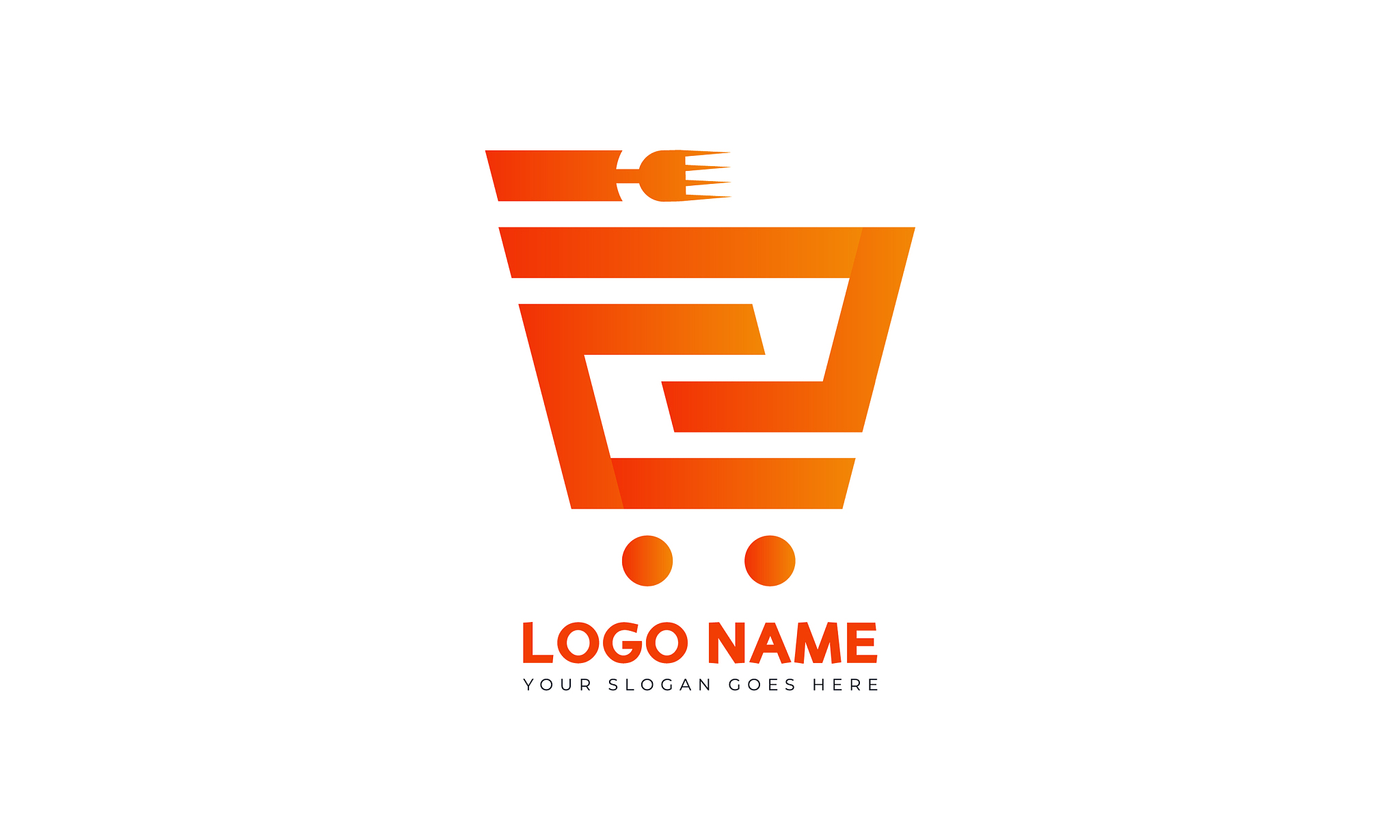 online food order logo design