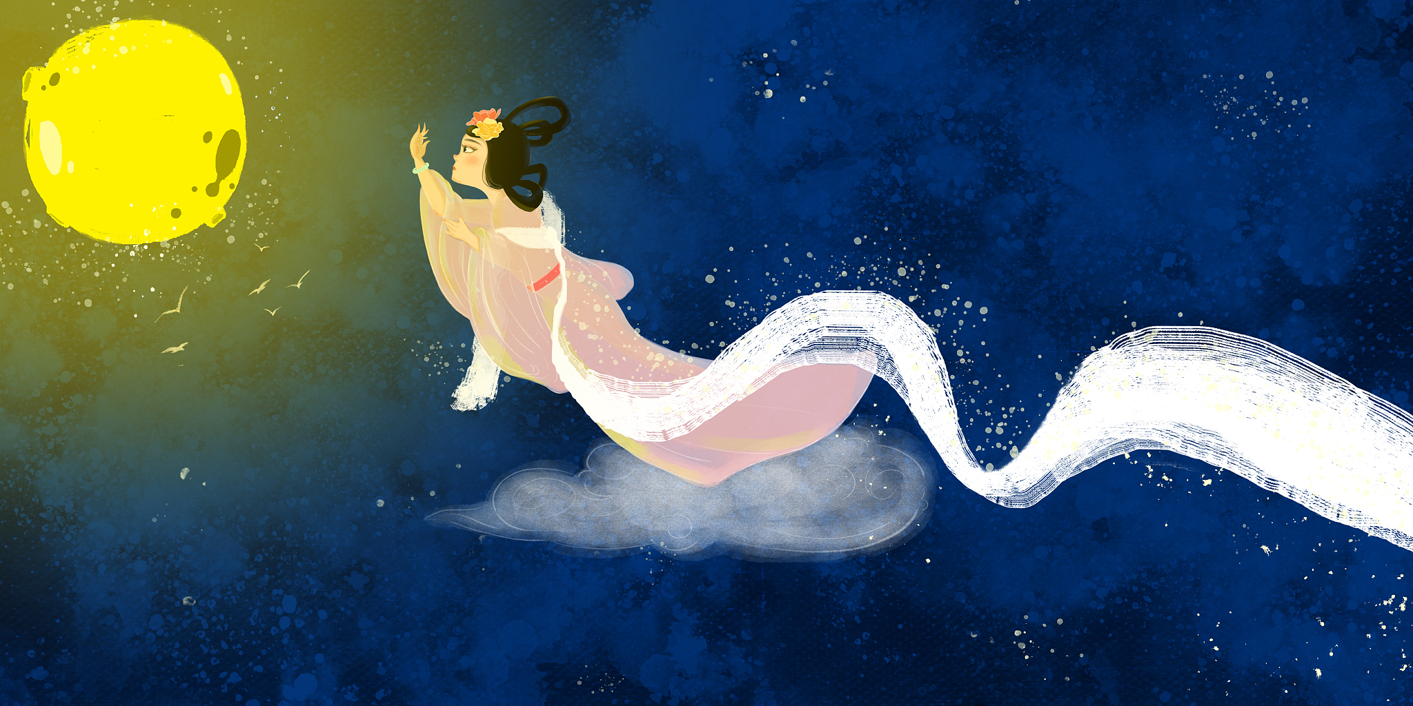 嫦娥与占月：梦里水乡的守护神