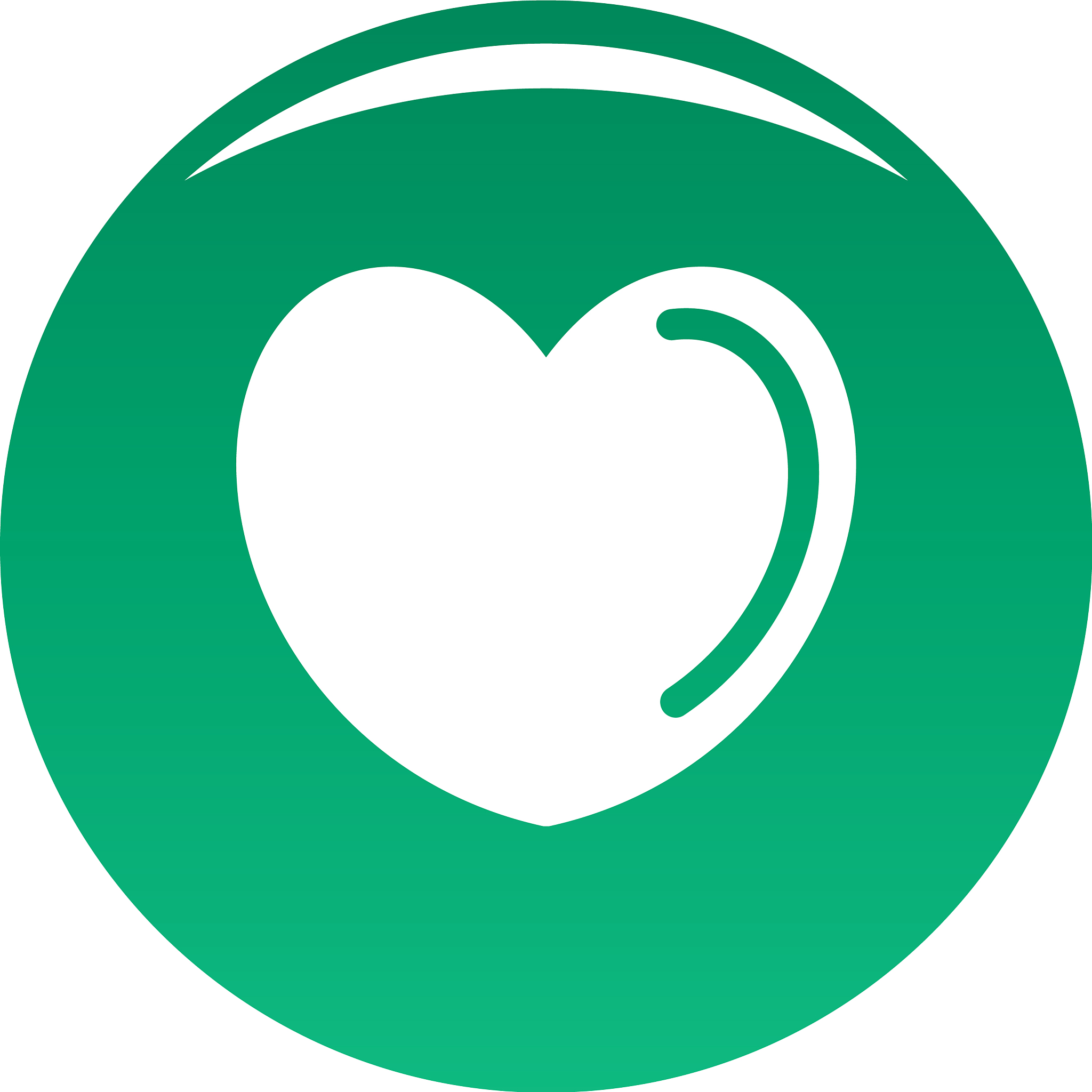 poisoned heart icon green