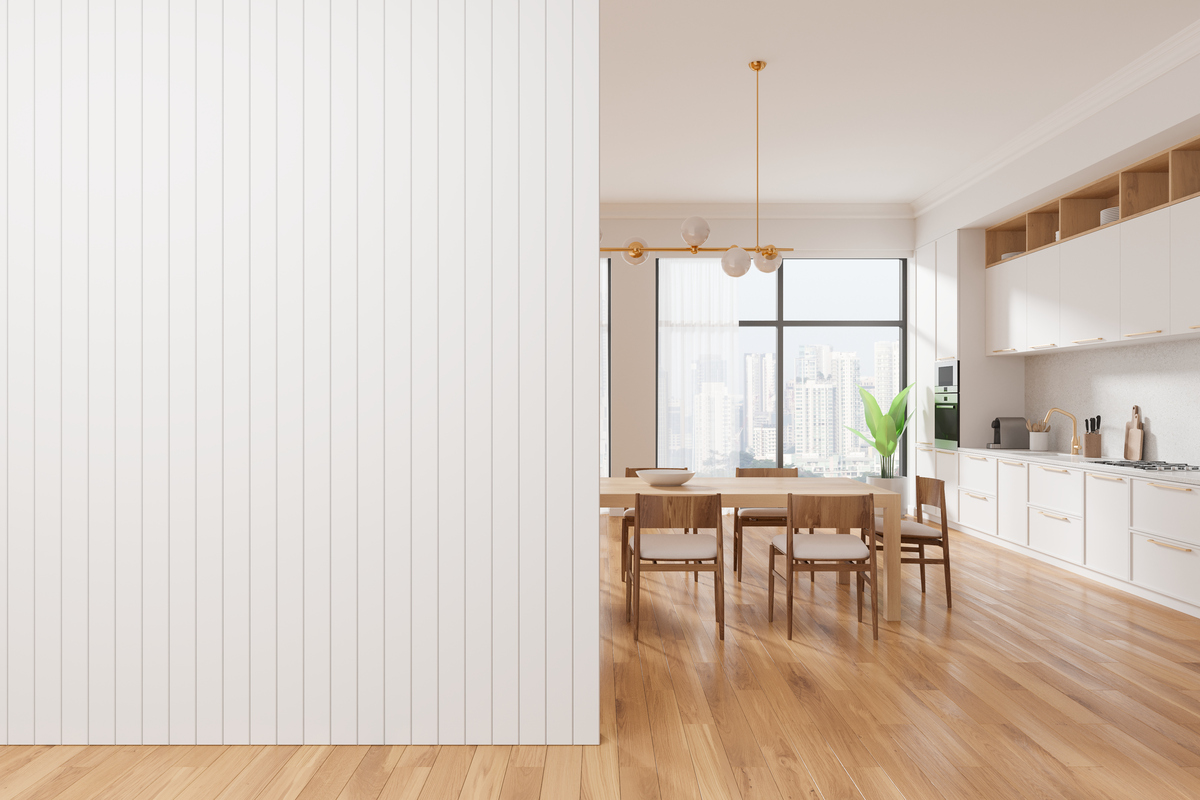 奶油风装修木头的使用