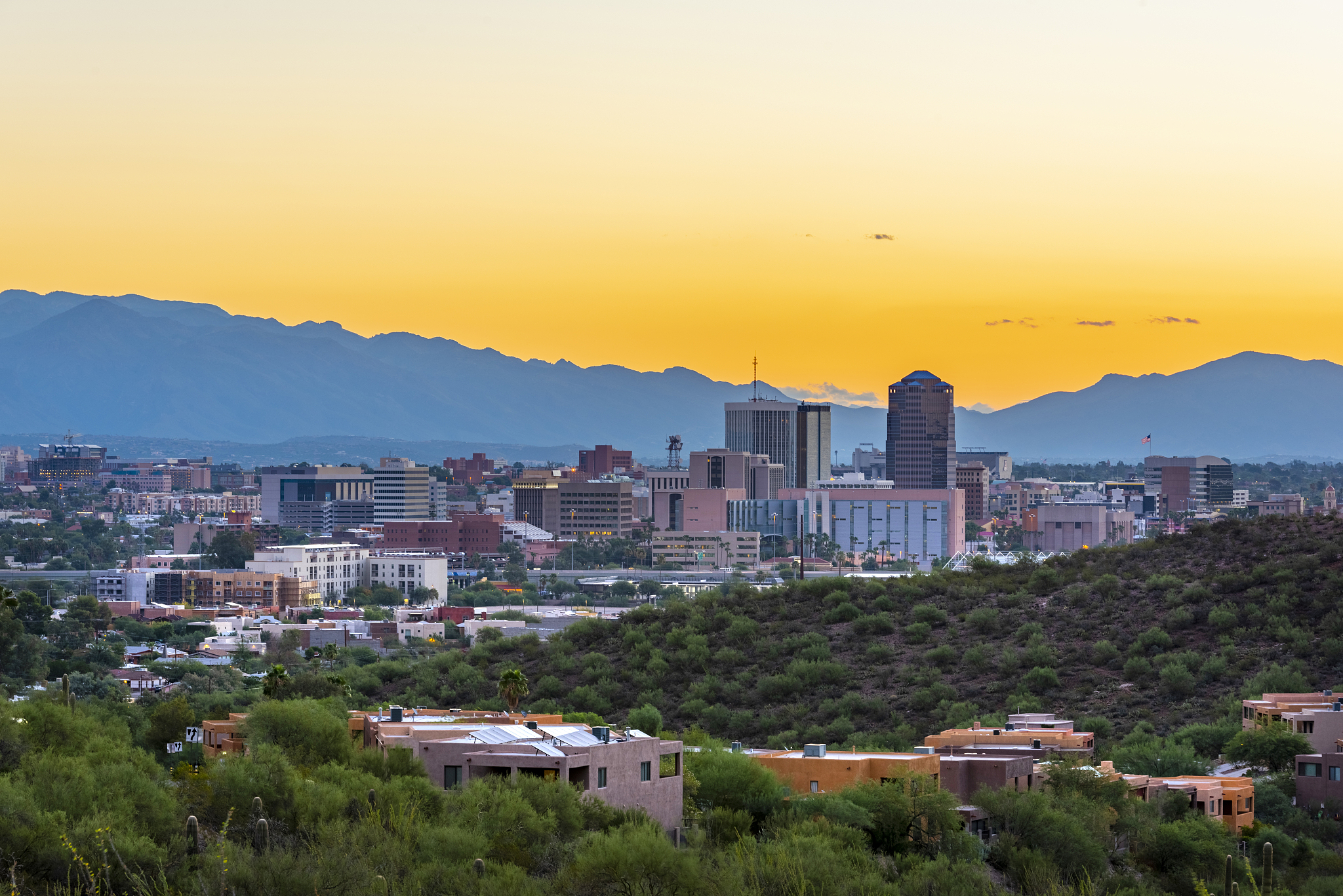 tucson at dawn