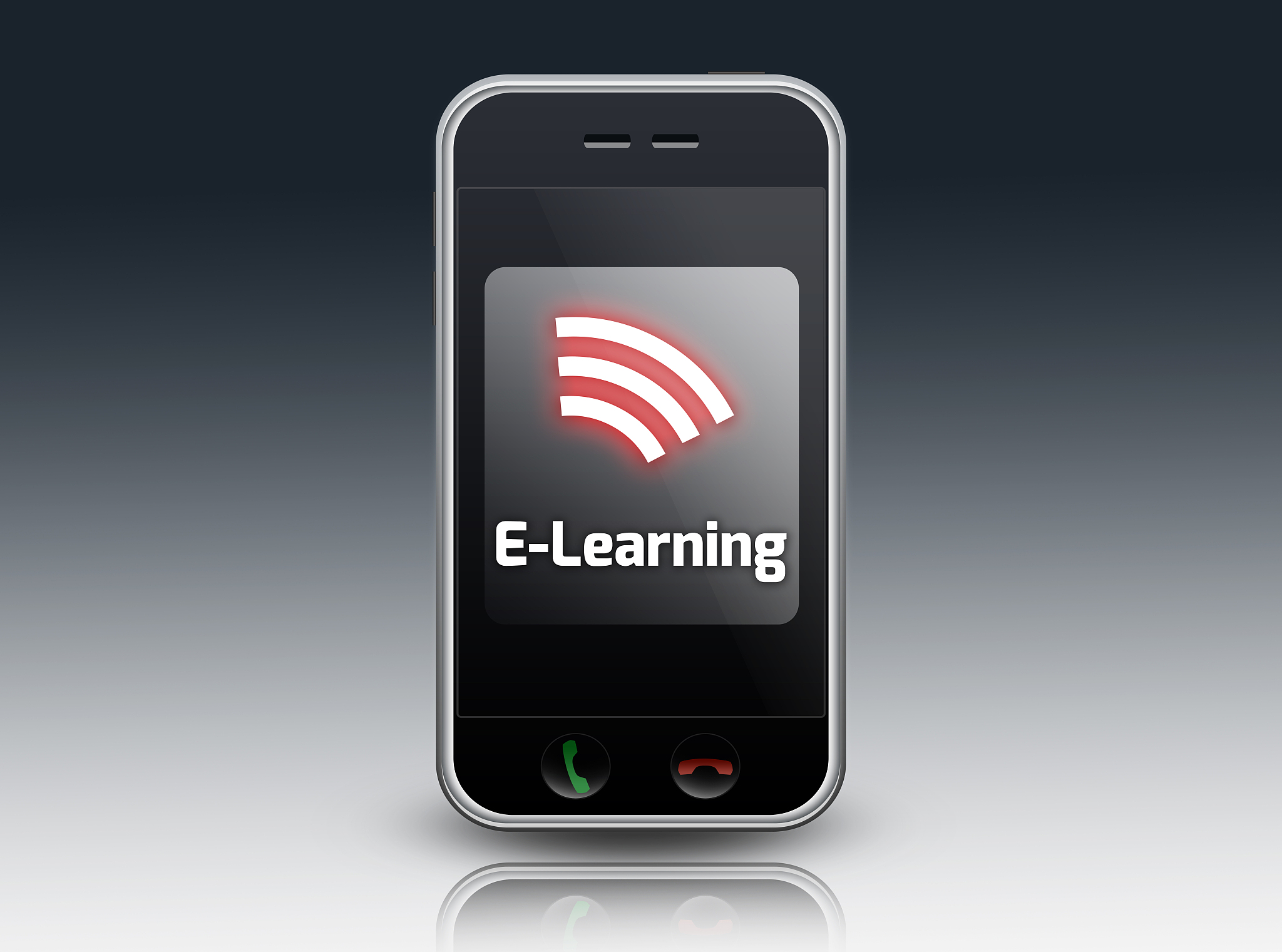 smartphone e-learning