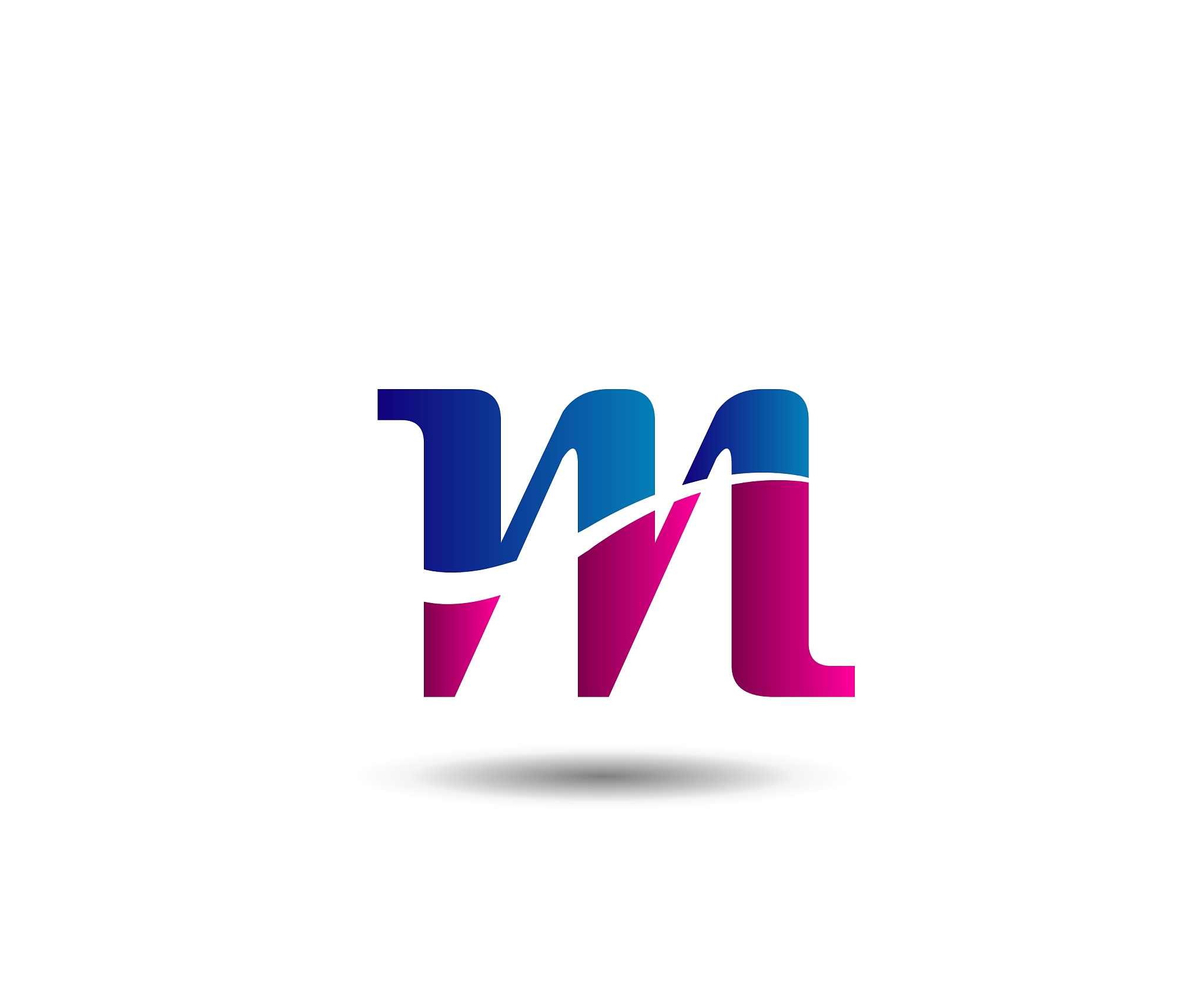 m company logo and symbol design