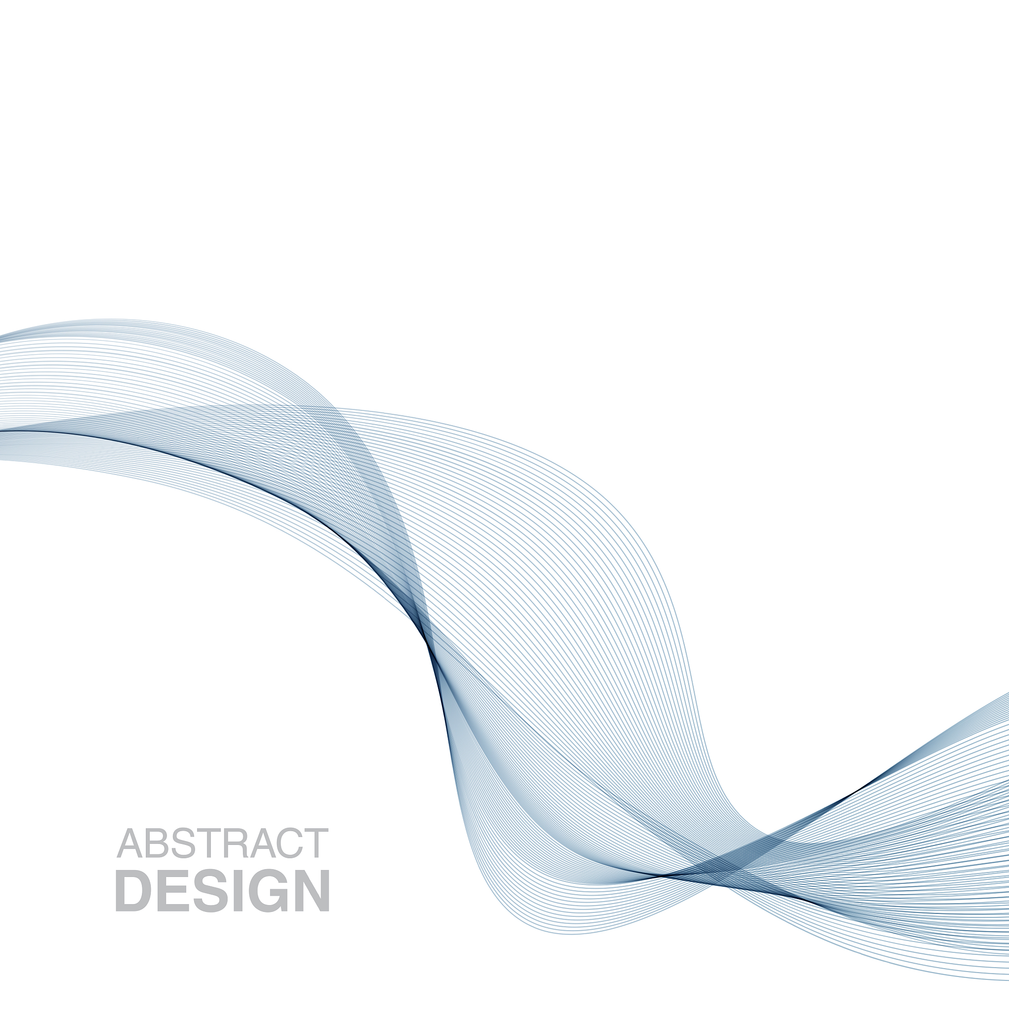 abstract waves background, waved lines for brochure, website, fl