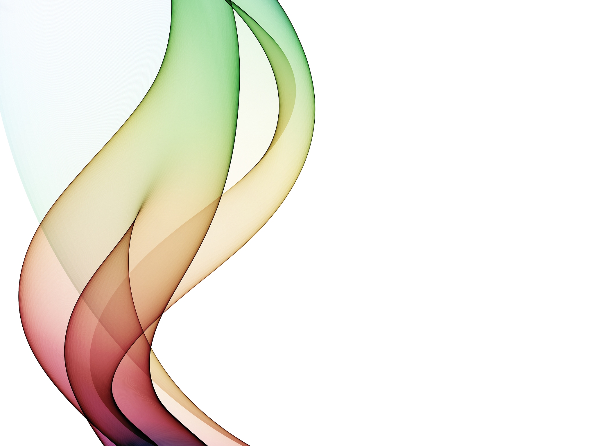 color abstract waves design