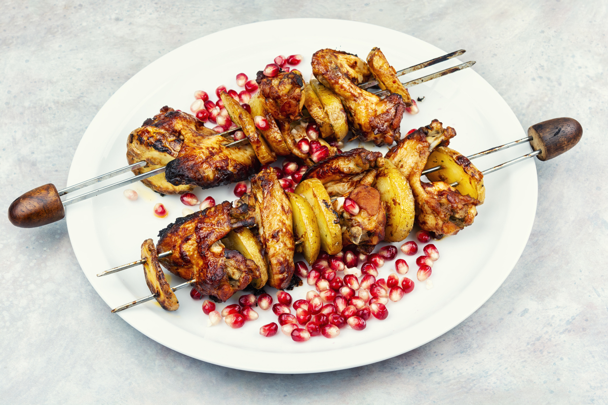 由翅膀鸡腿两个鸡爪部位组成的logo烧鸟店铺名叫啥