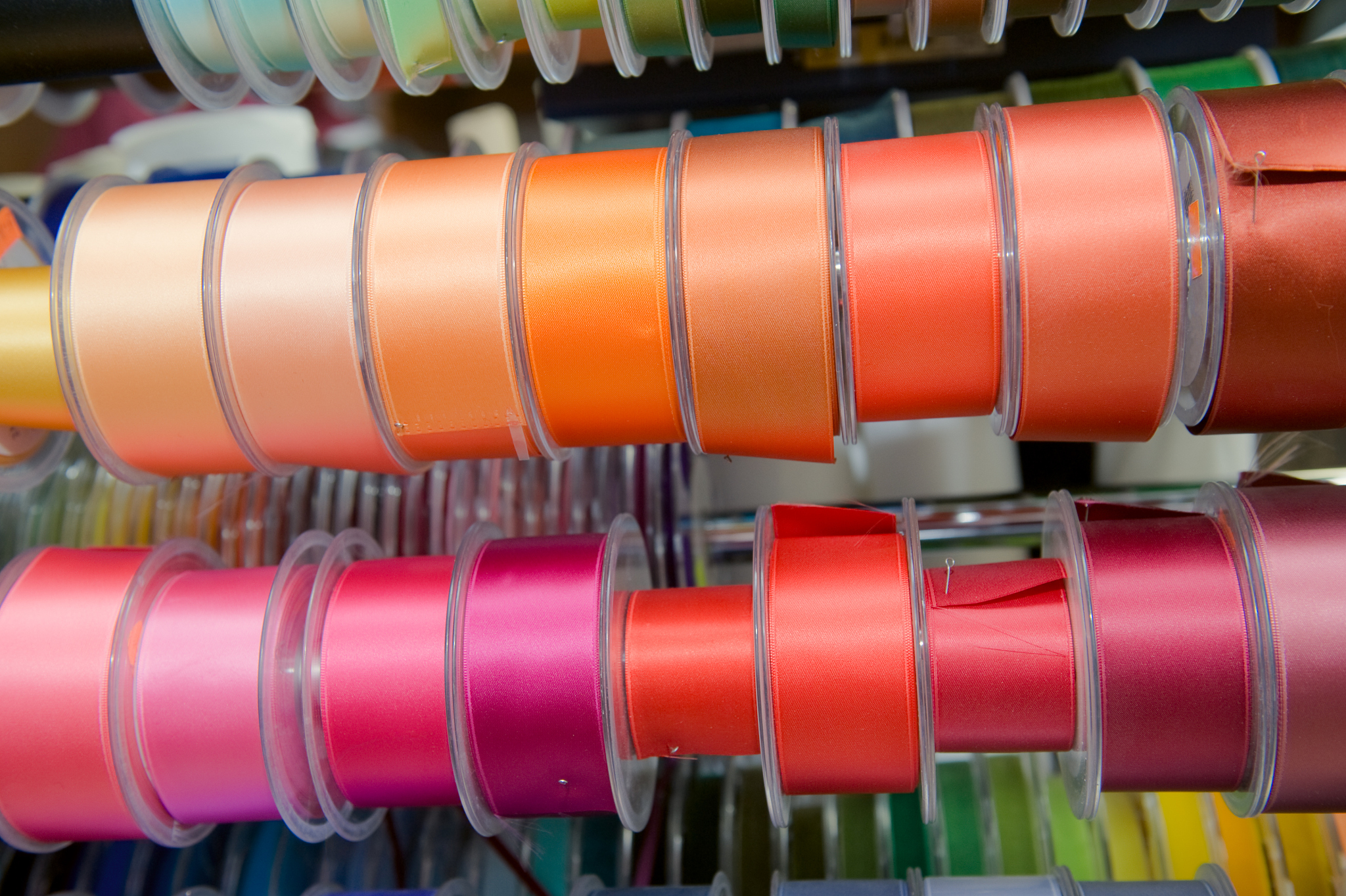 multi coloured ribbon