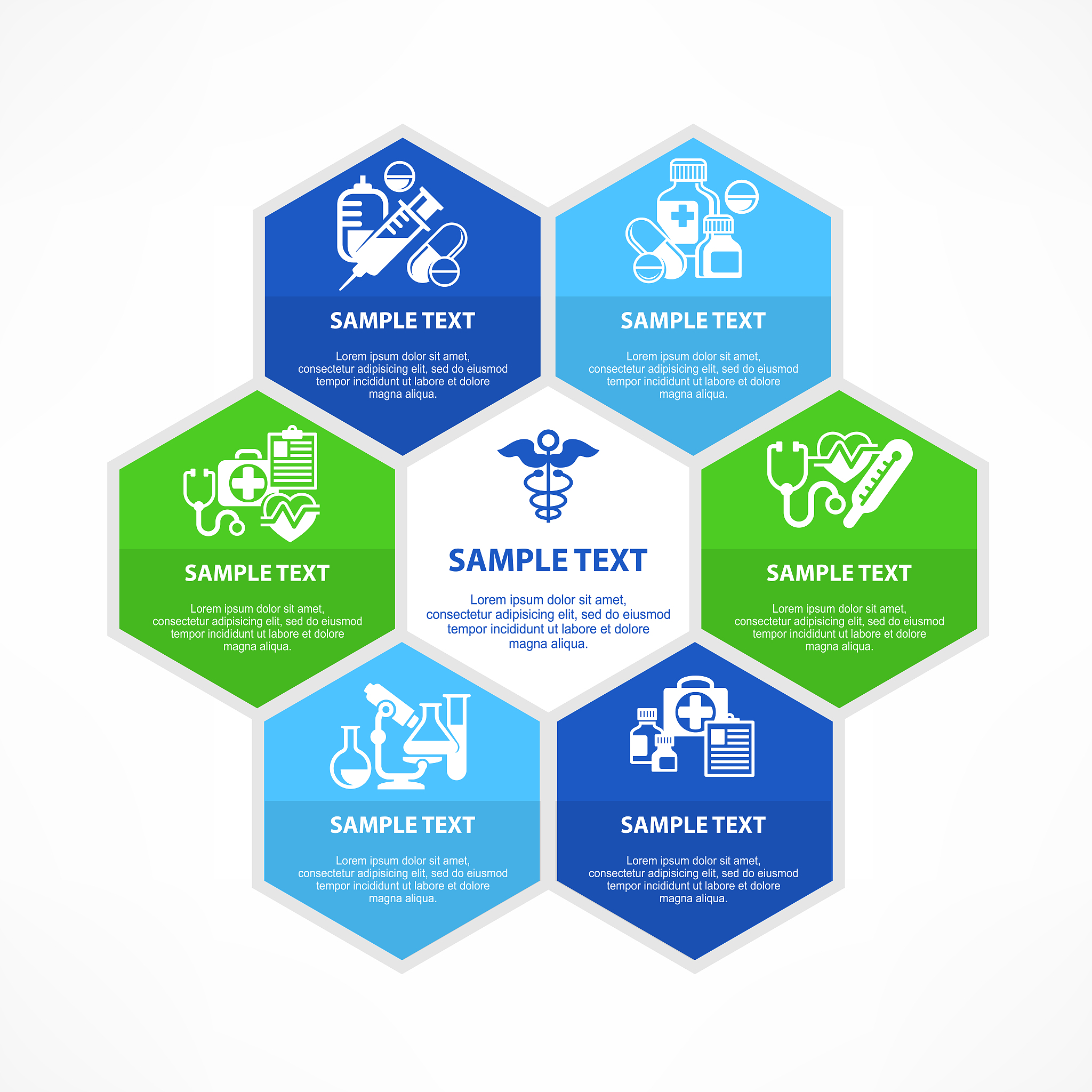 medical infographic elements