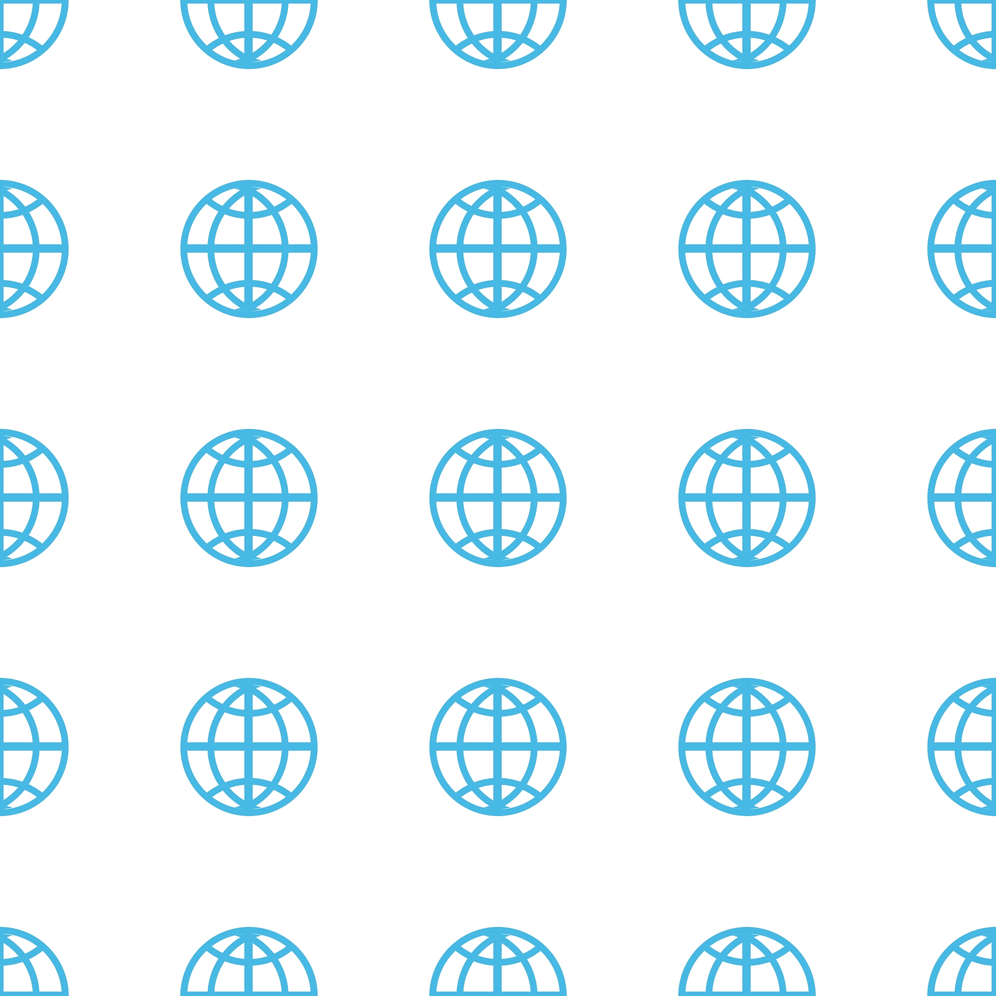 unique world seamless pattern