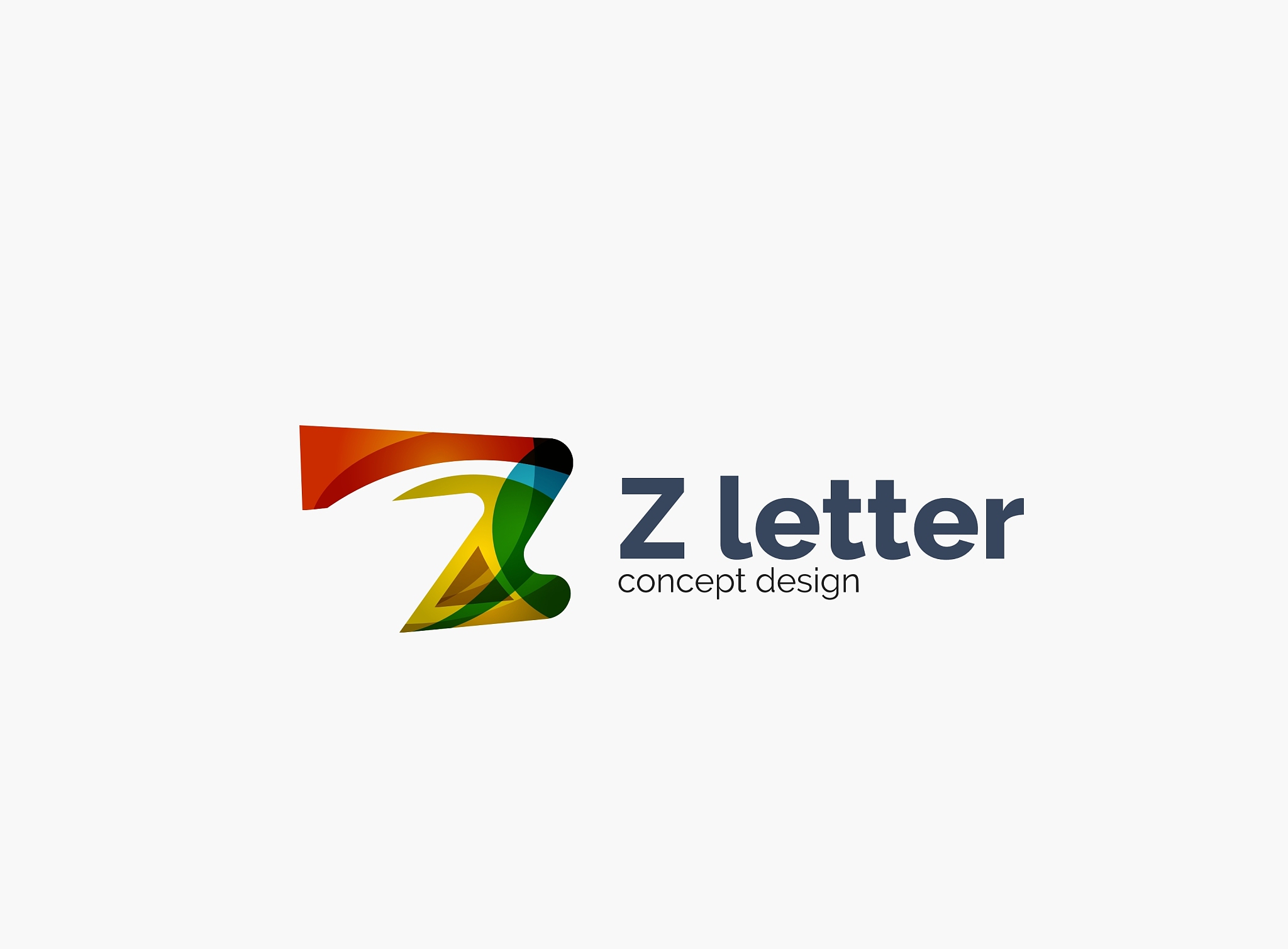modern company z letter logo