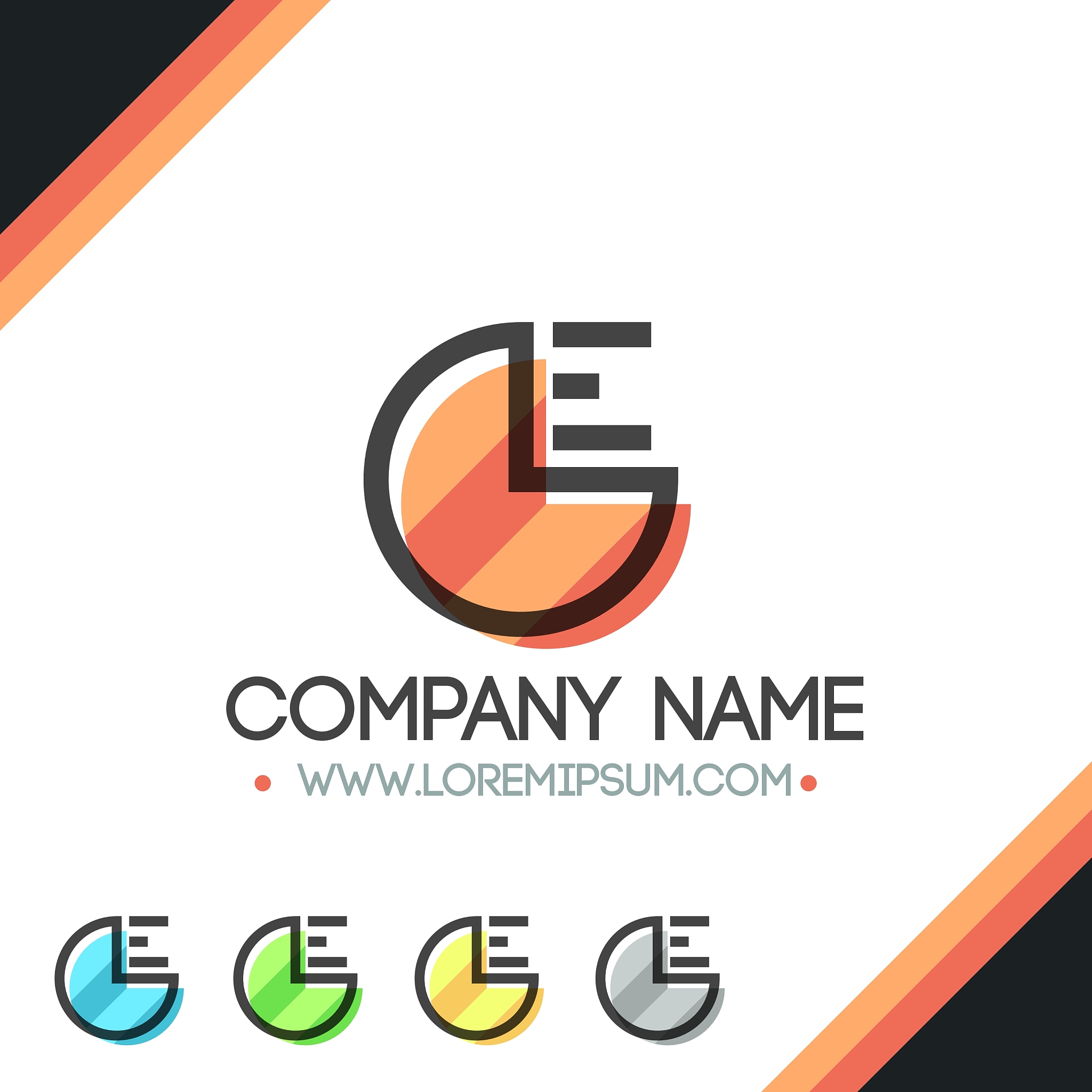 modern infographics options banner