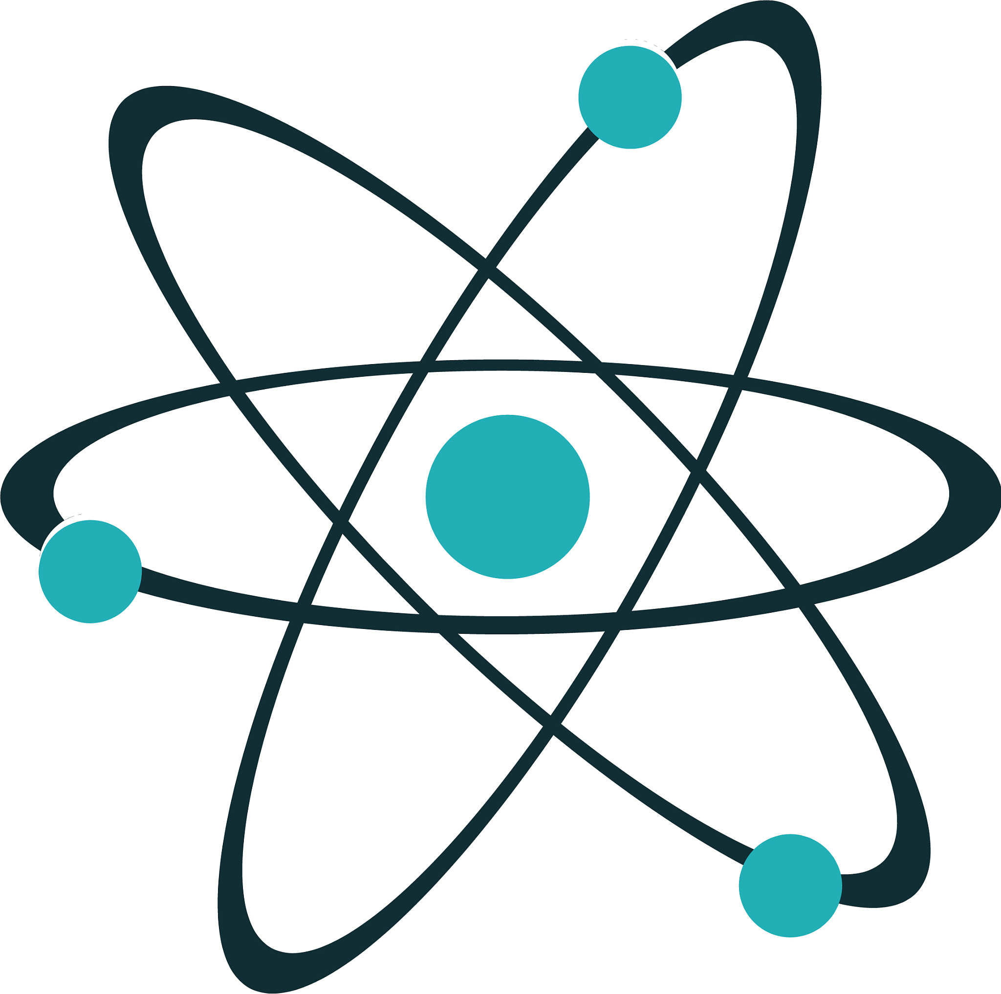 atom representation icon image