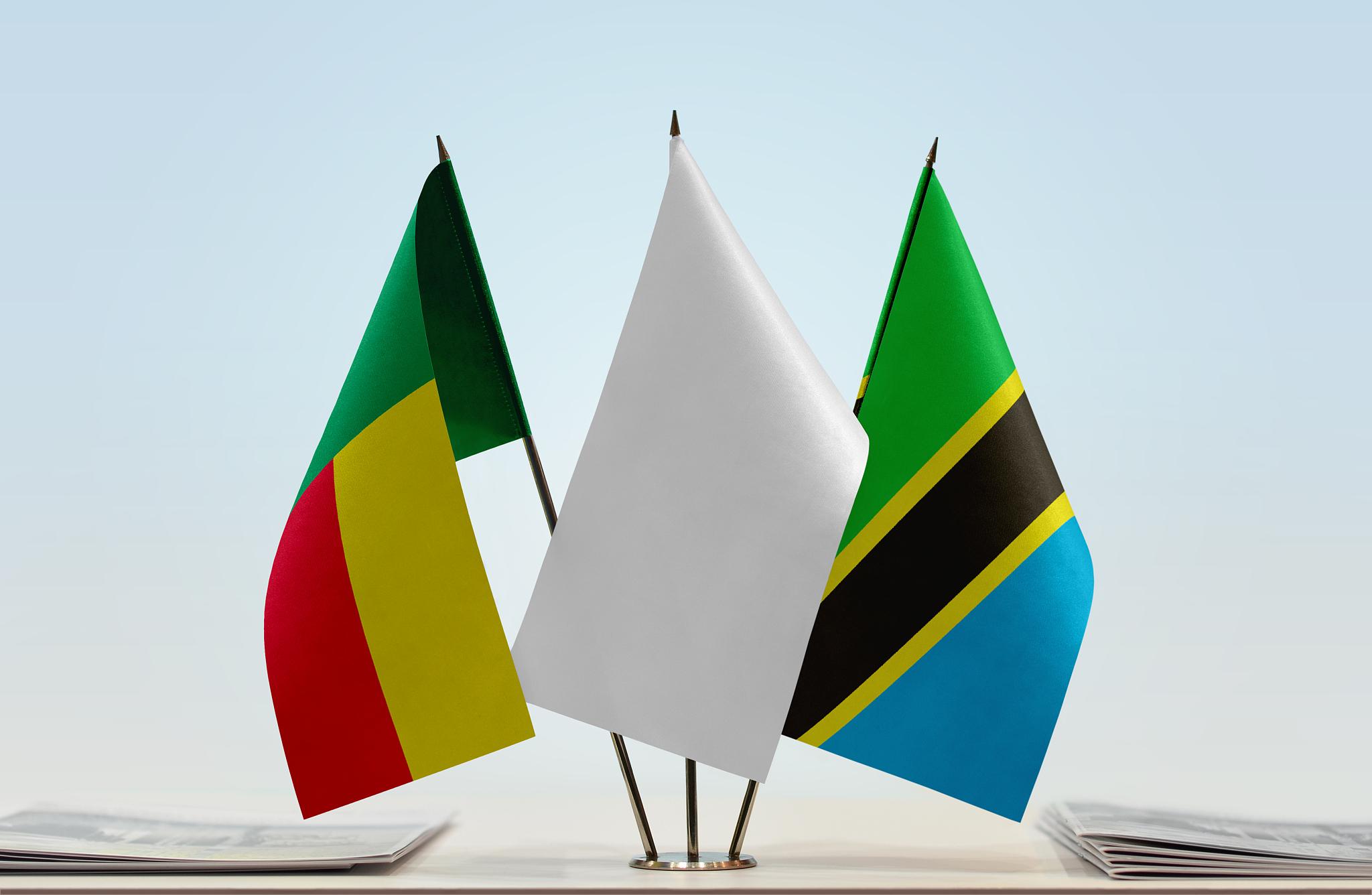 flags of benin and tanzania