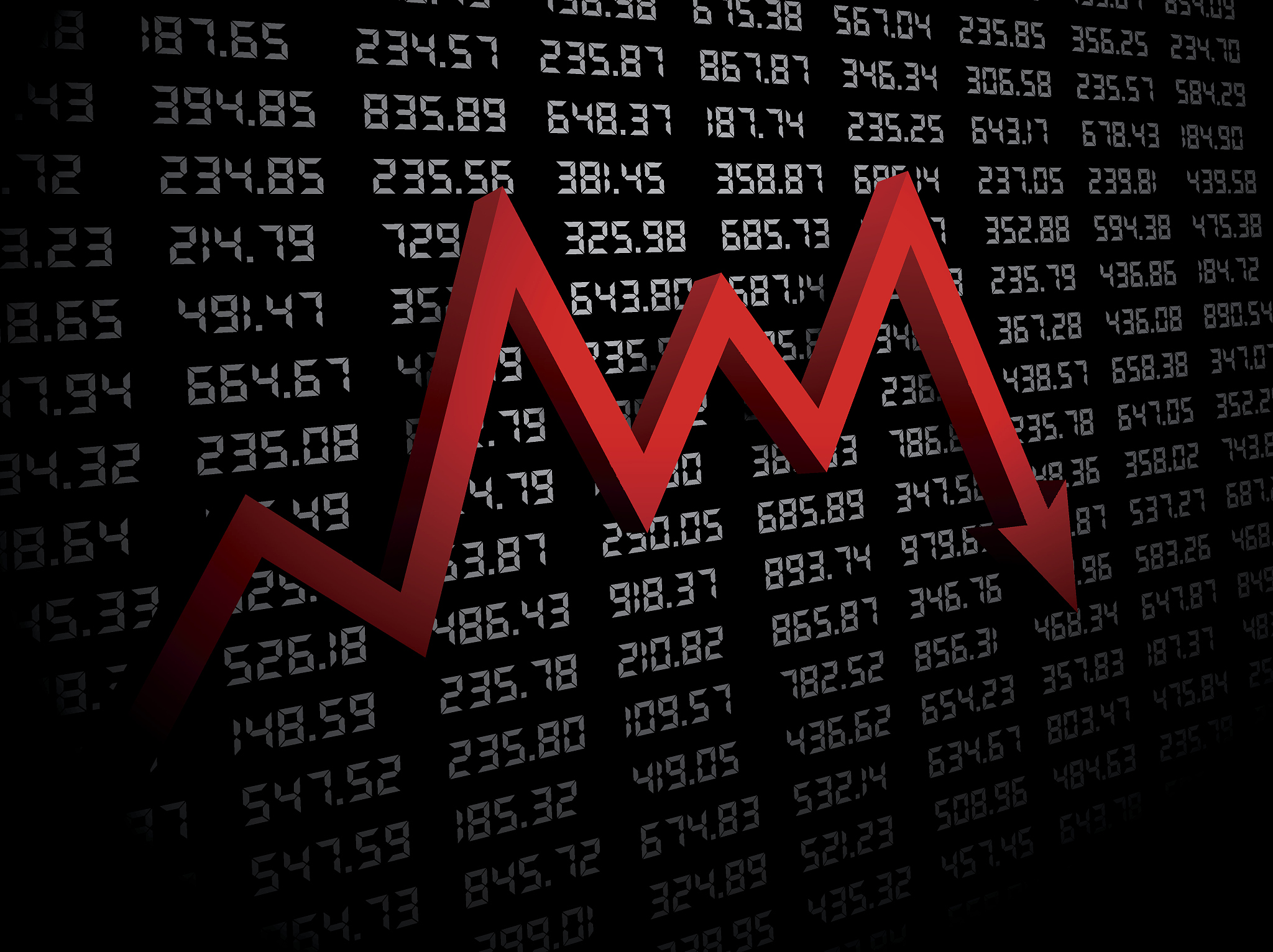 stock market chart