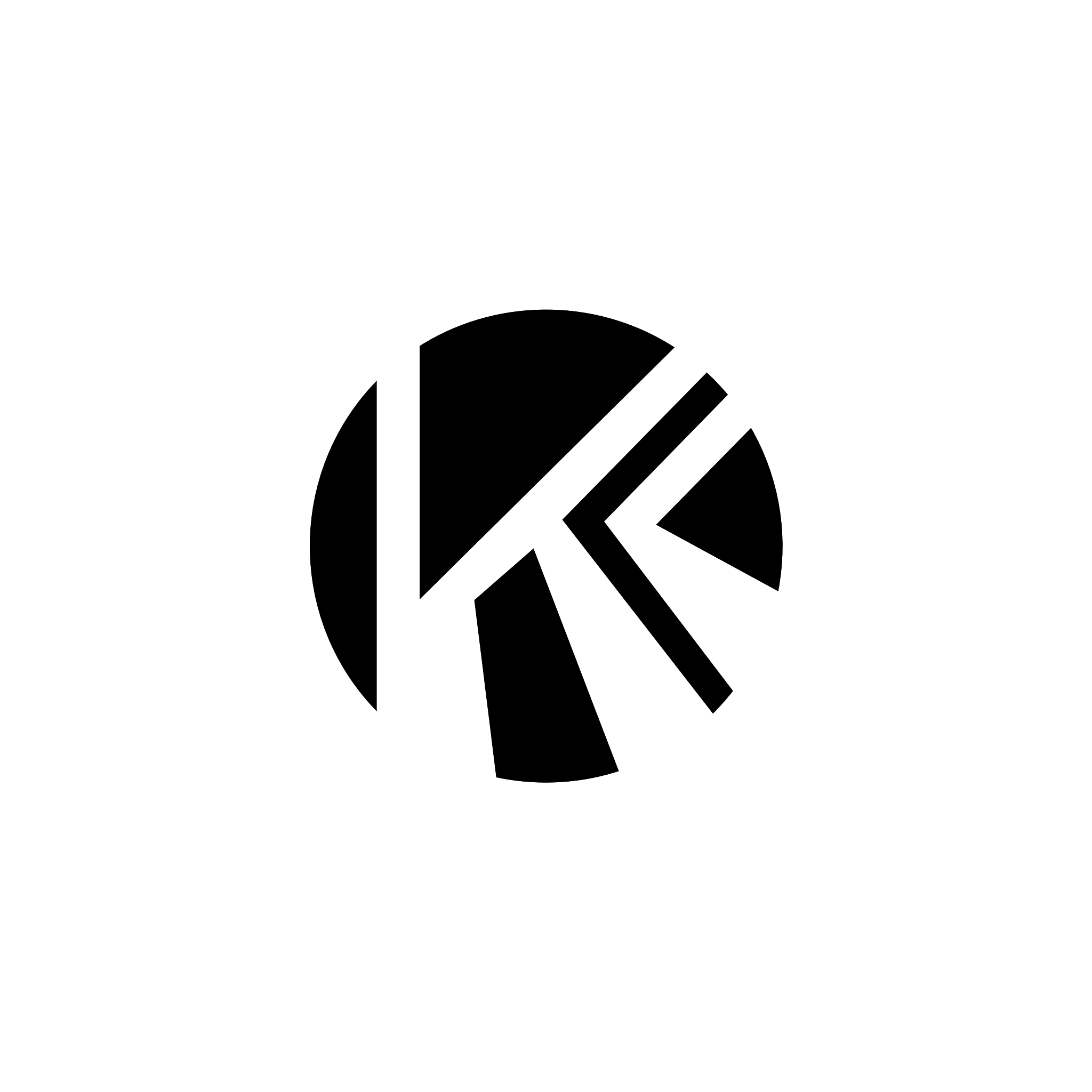 sign of the letter k and c
