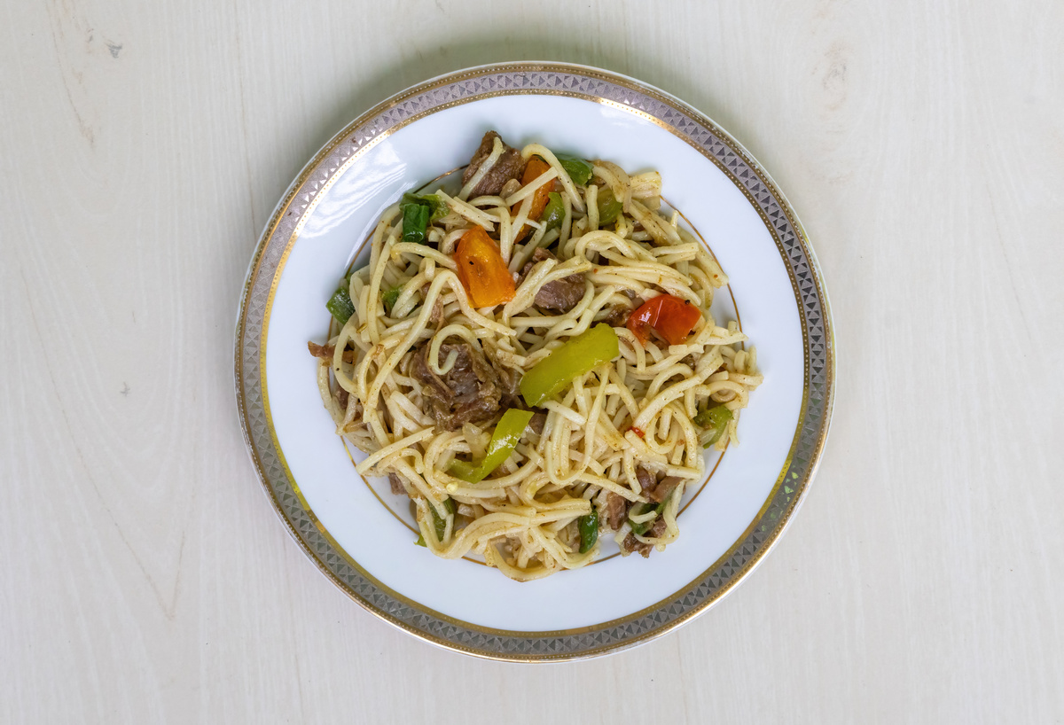 煎面条新吃法！人间美味，你敢信？