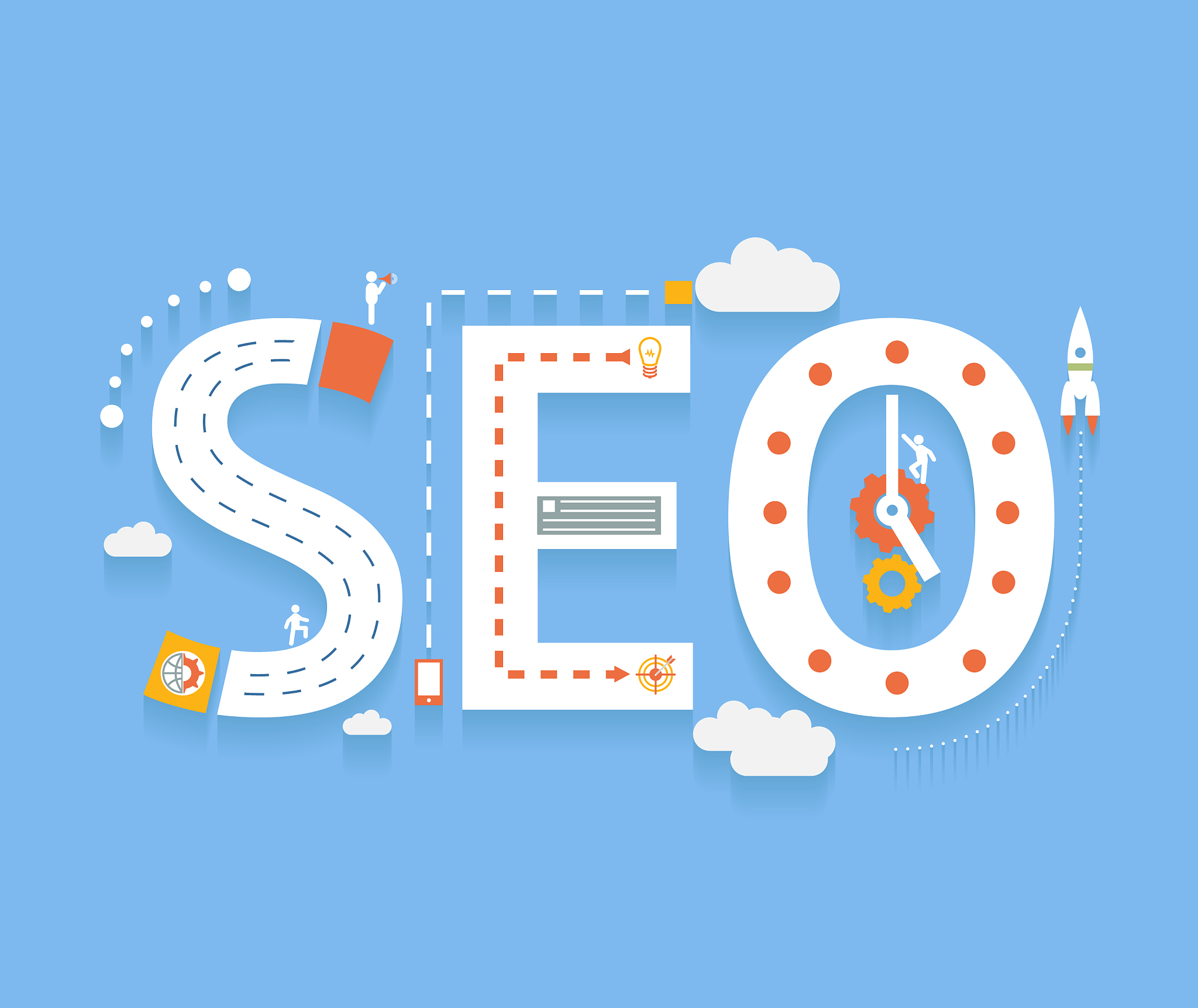 seo internet searching optimization process