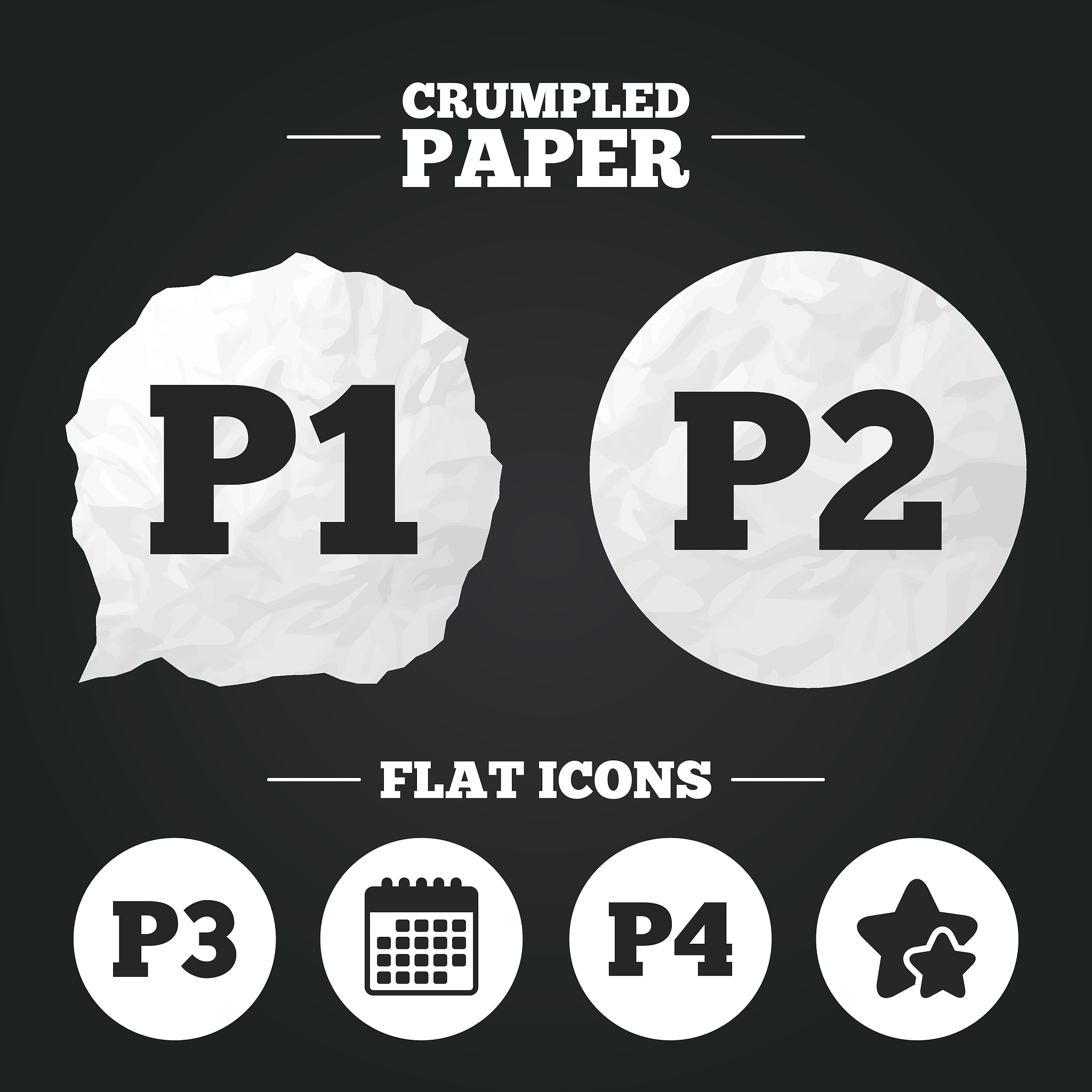 car parking icons. first and second floor sign.