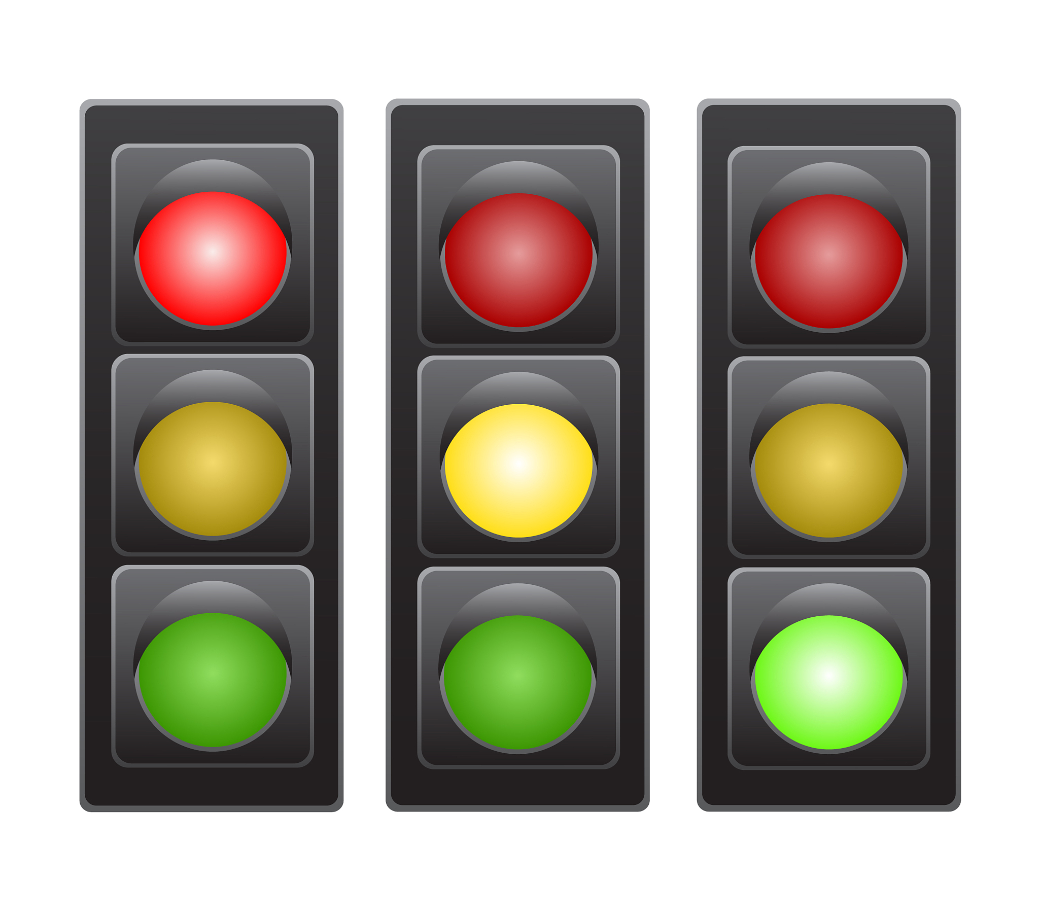 交通信号灯为什么是红黄绿三色？