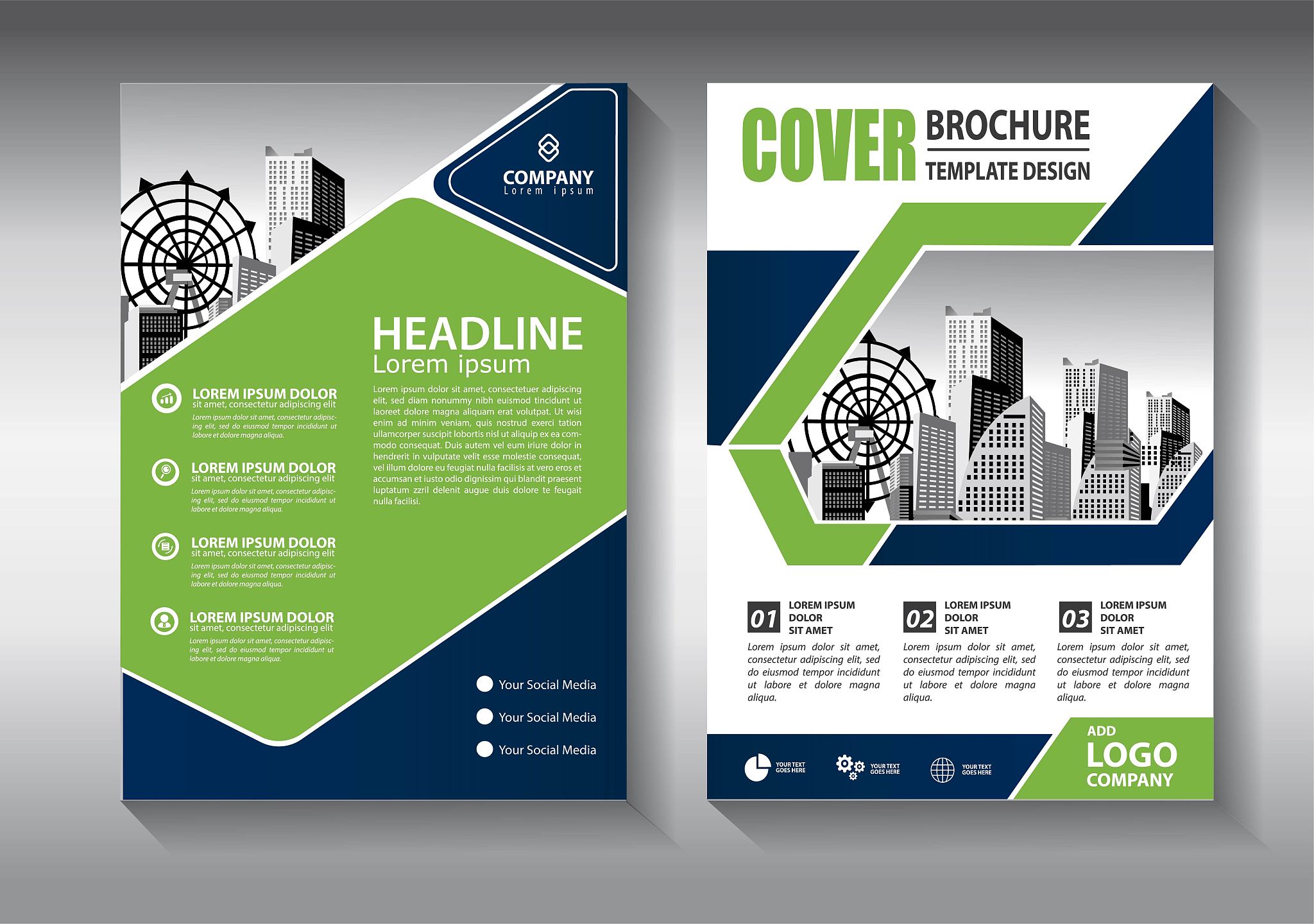 brochure design, cover modern layout, annual report, poster, fly