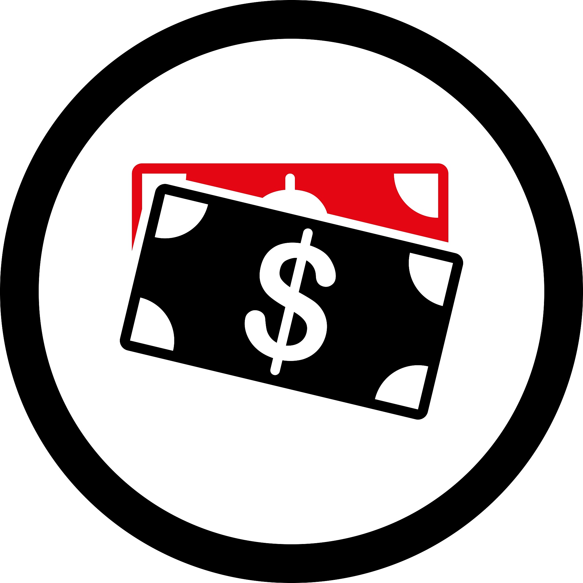 dollar banknotes icon