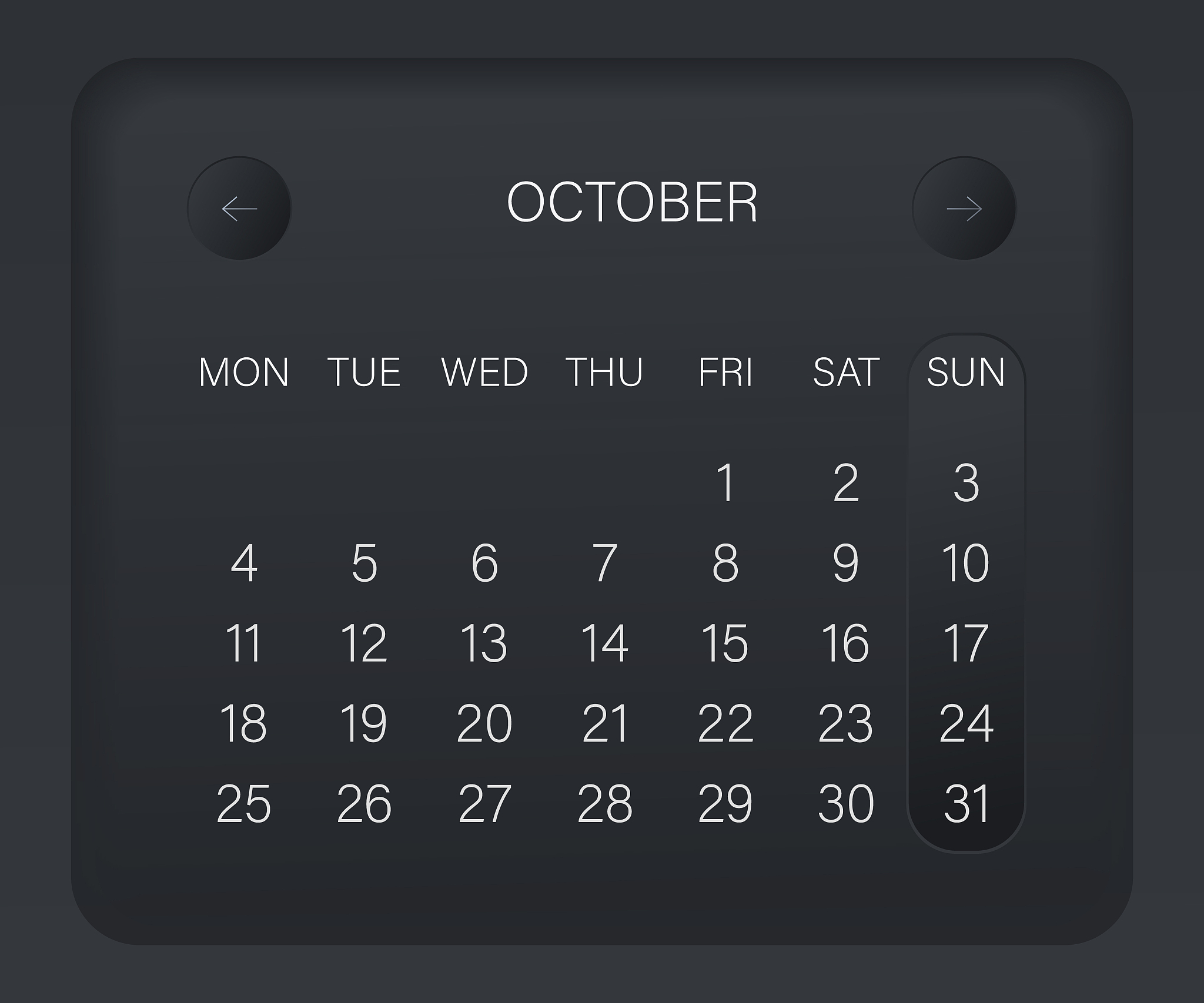 这个可以改写向左向右滑也切换日期吗