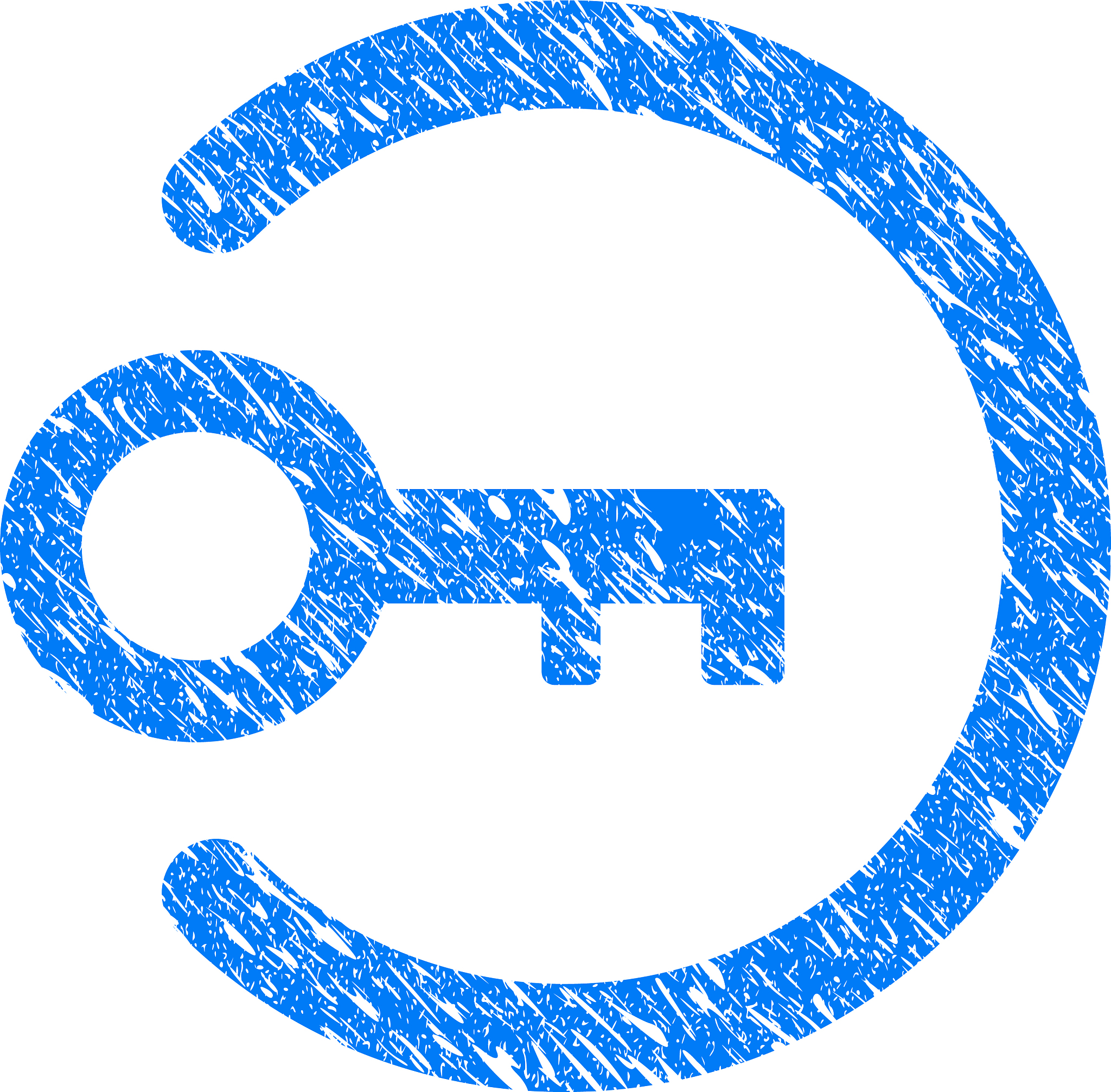 login key grunge icon