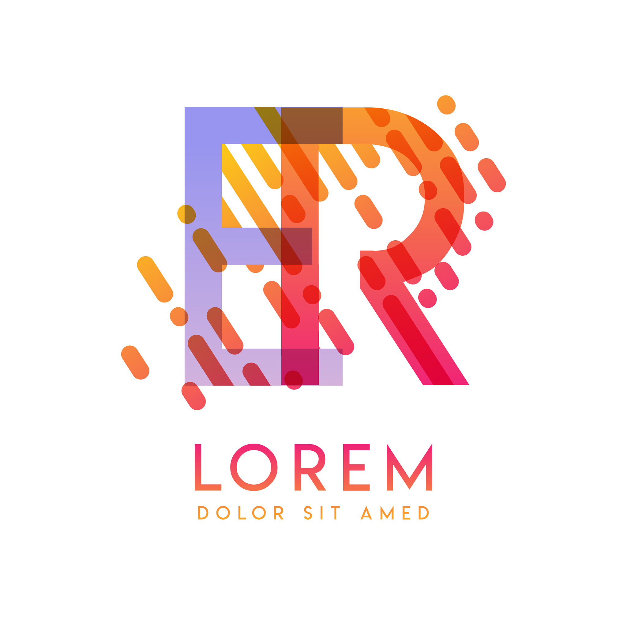 re logo with theme galaxy speed and style