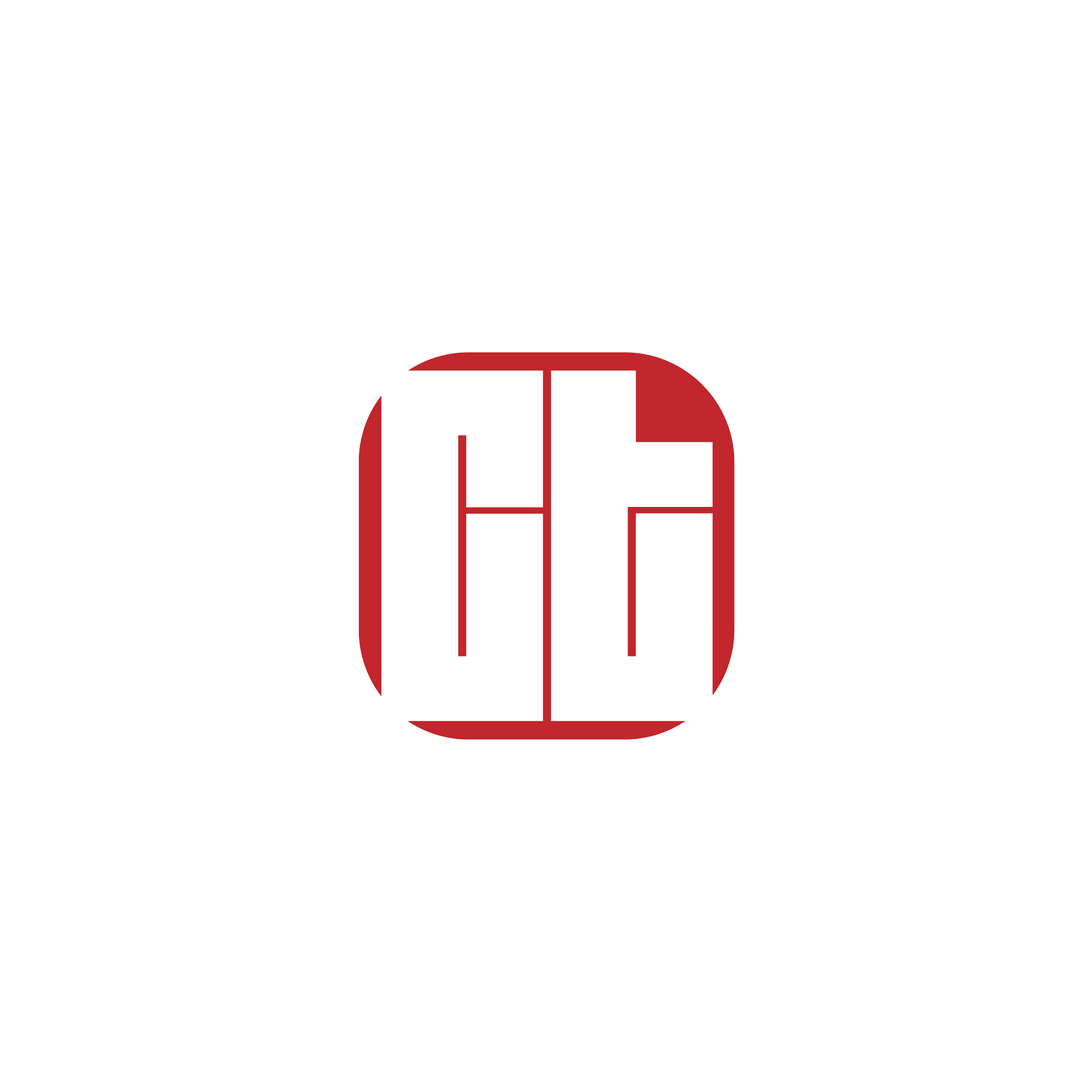 initial letter ct logo template design