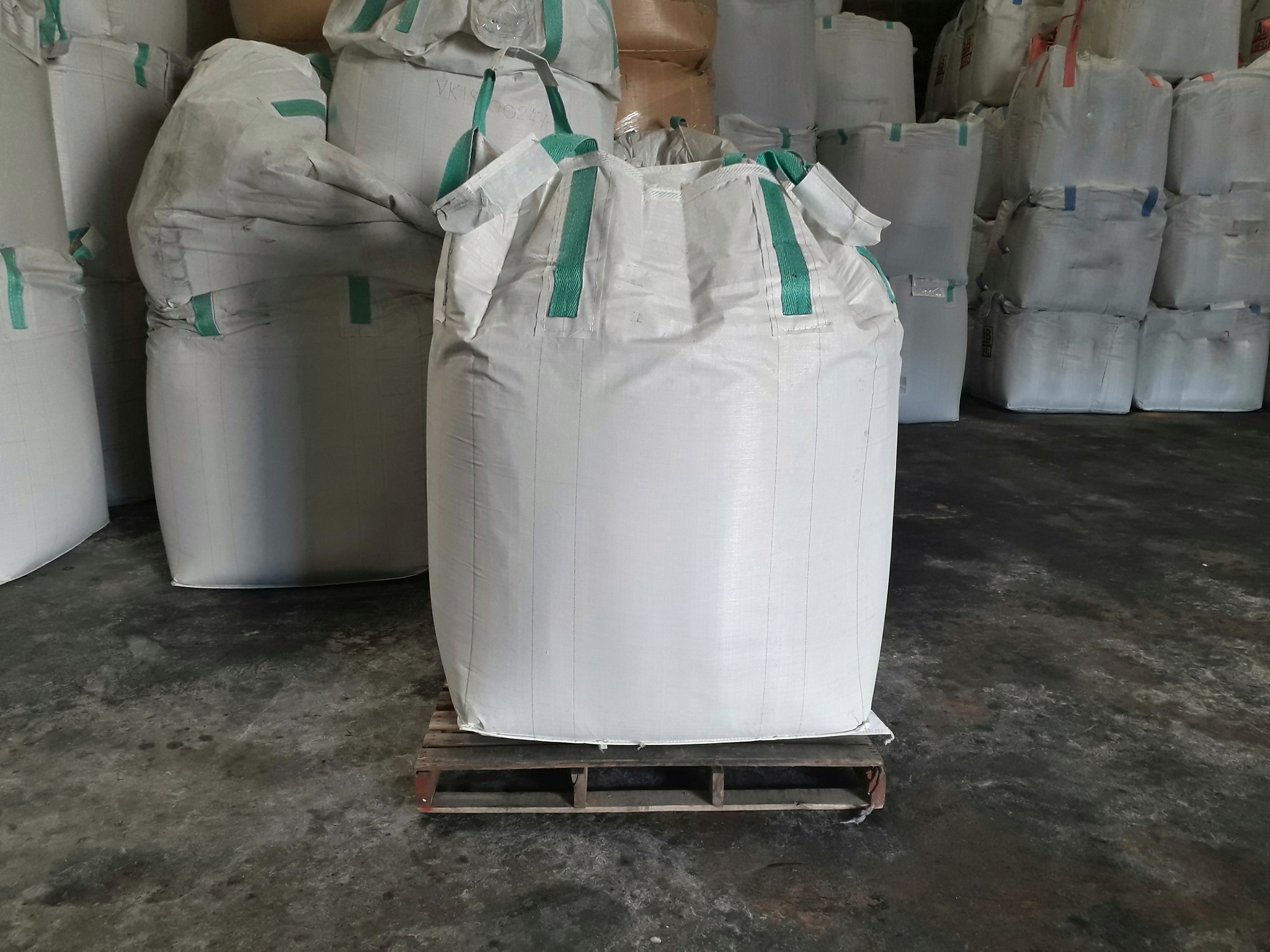 stock pile jumbo-bag.